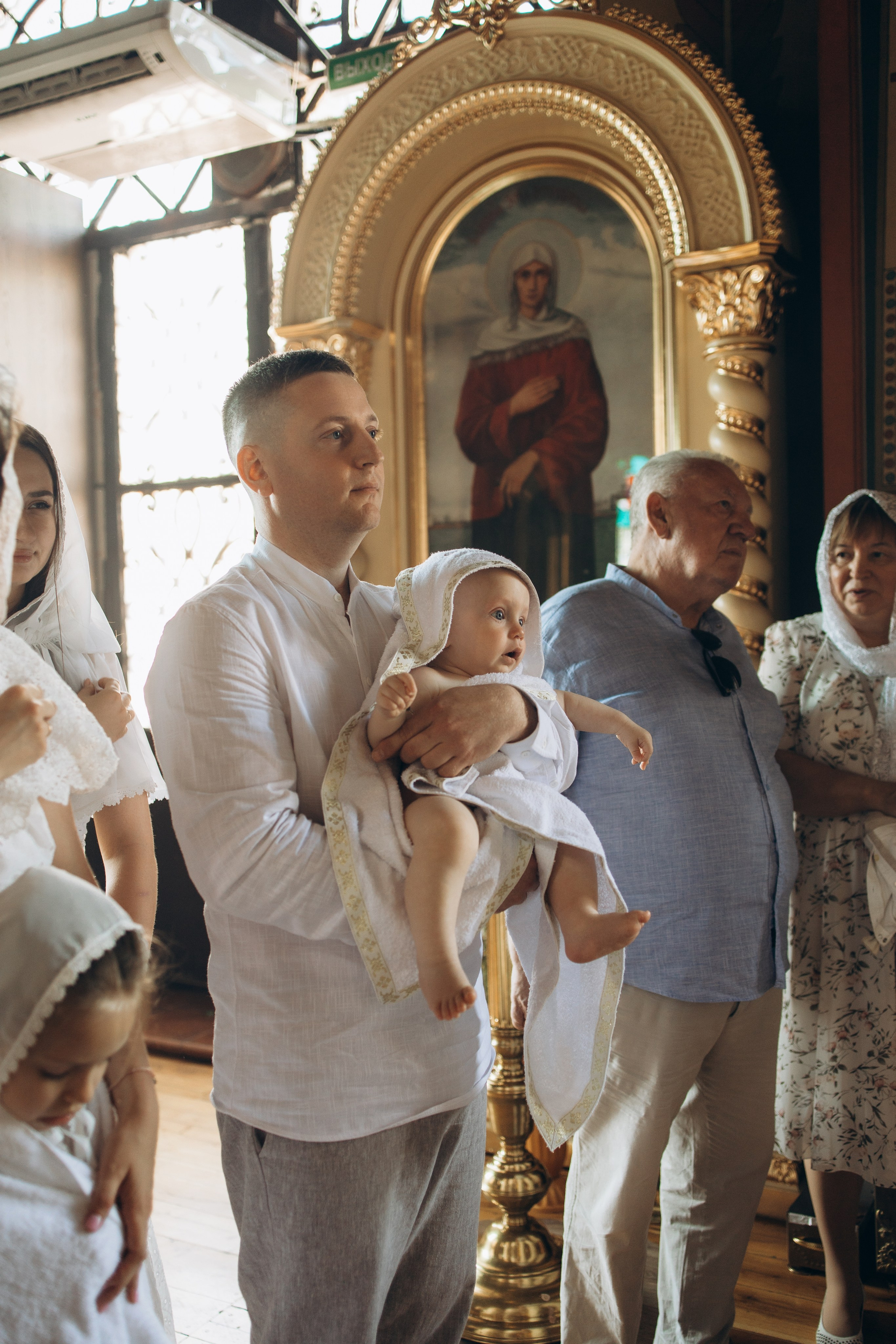 Двойное крещение Анны и Саши. Самый теплый фотограф в Краснодаре Рябоконь Ксения