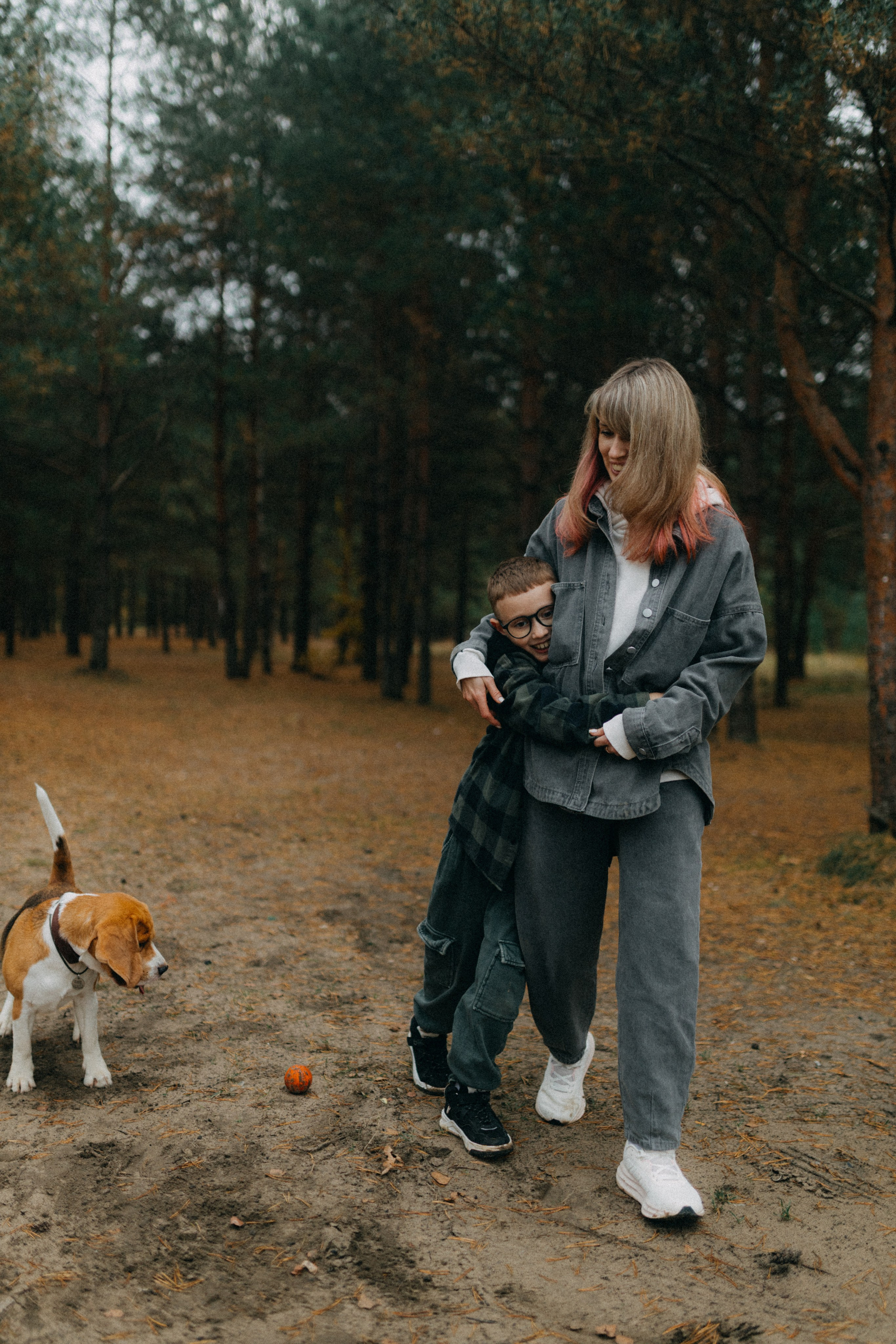 Ксюша & Федя. Прогулка с Лайдом. Фотограф НОГИНСК, Москва, Анастасия Белая