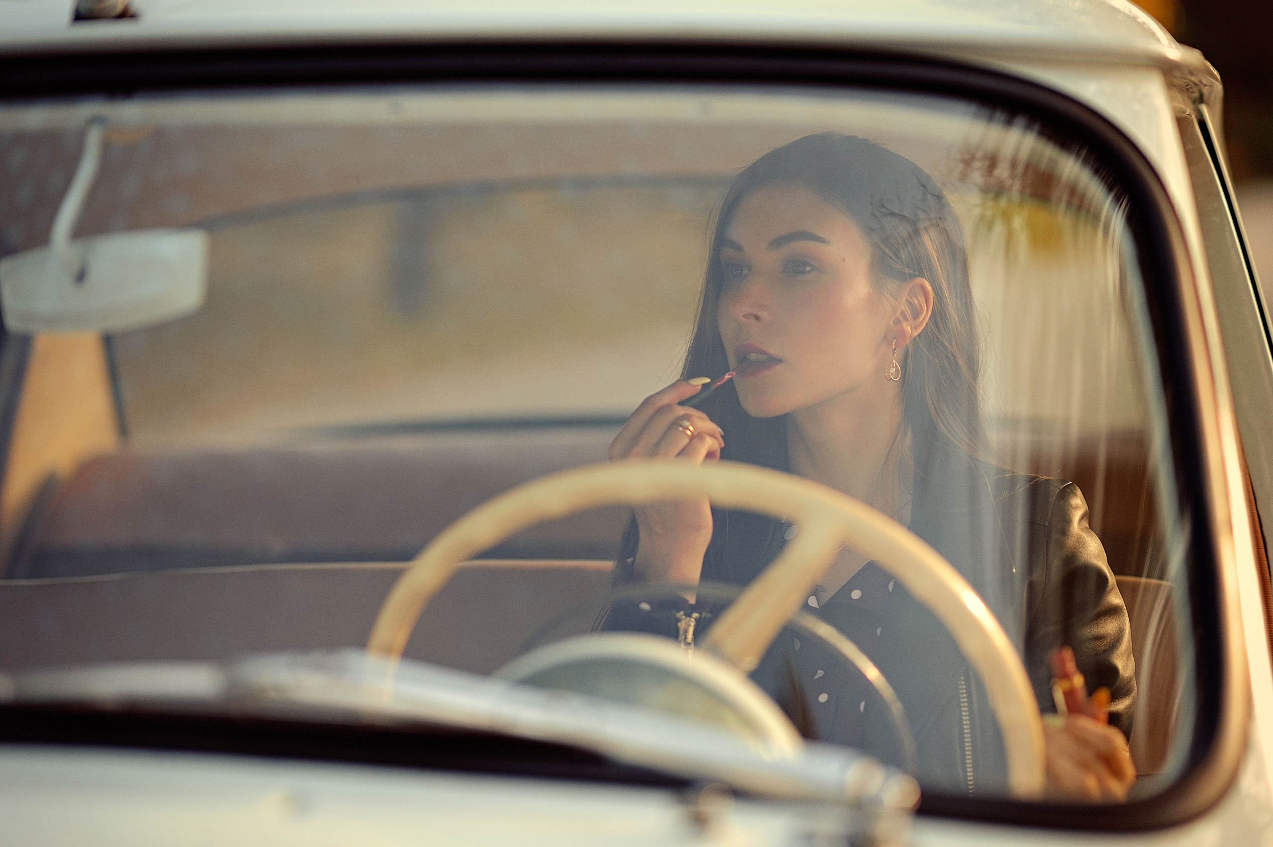 Прогулка на машине. Свадебный и семейный фотограф в Самаре Головань Наталья