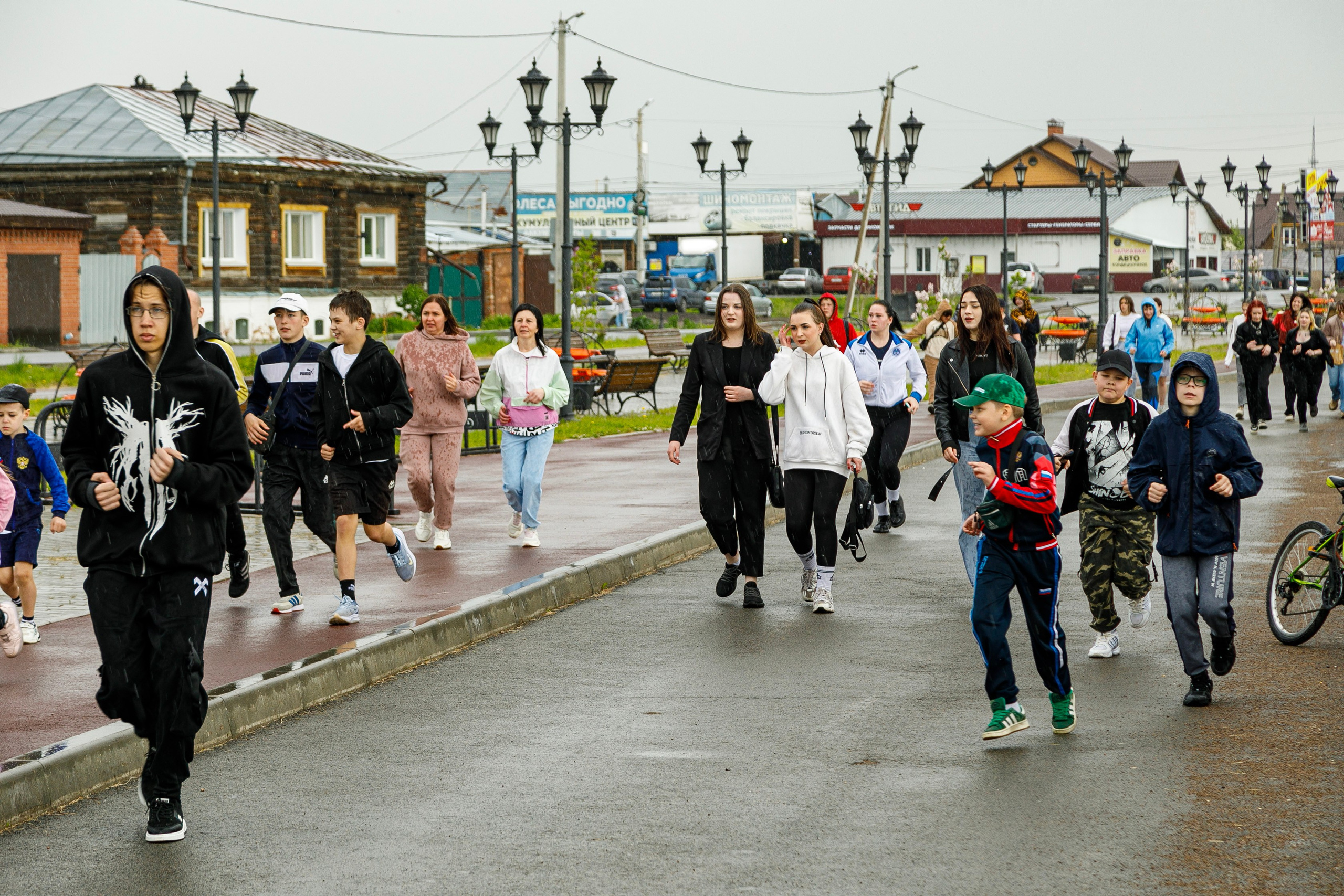 «СпортЛето» и «Зарядка с чемпионом» — семья Сармачевых 😋. Фотограф Андрей Гузеев