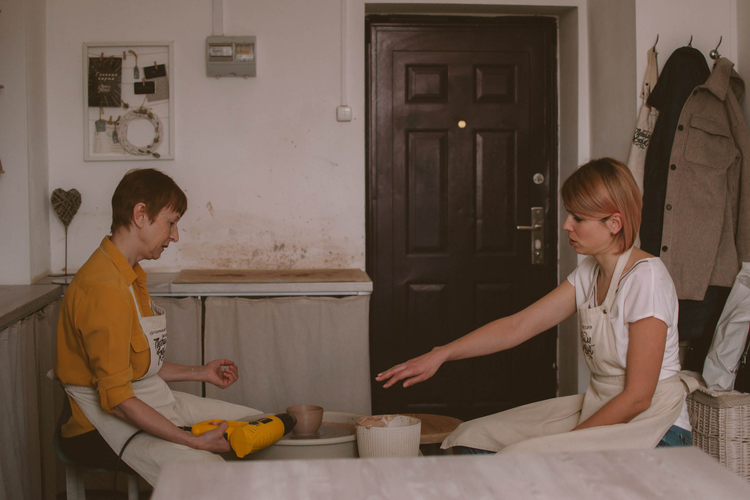 В гончарной мастерской. Евгения Черных I Фотограф Пенза
