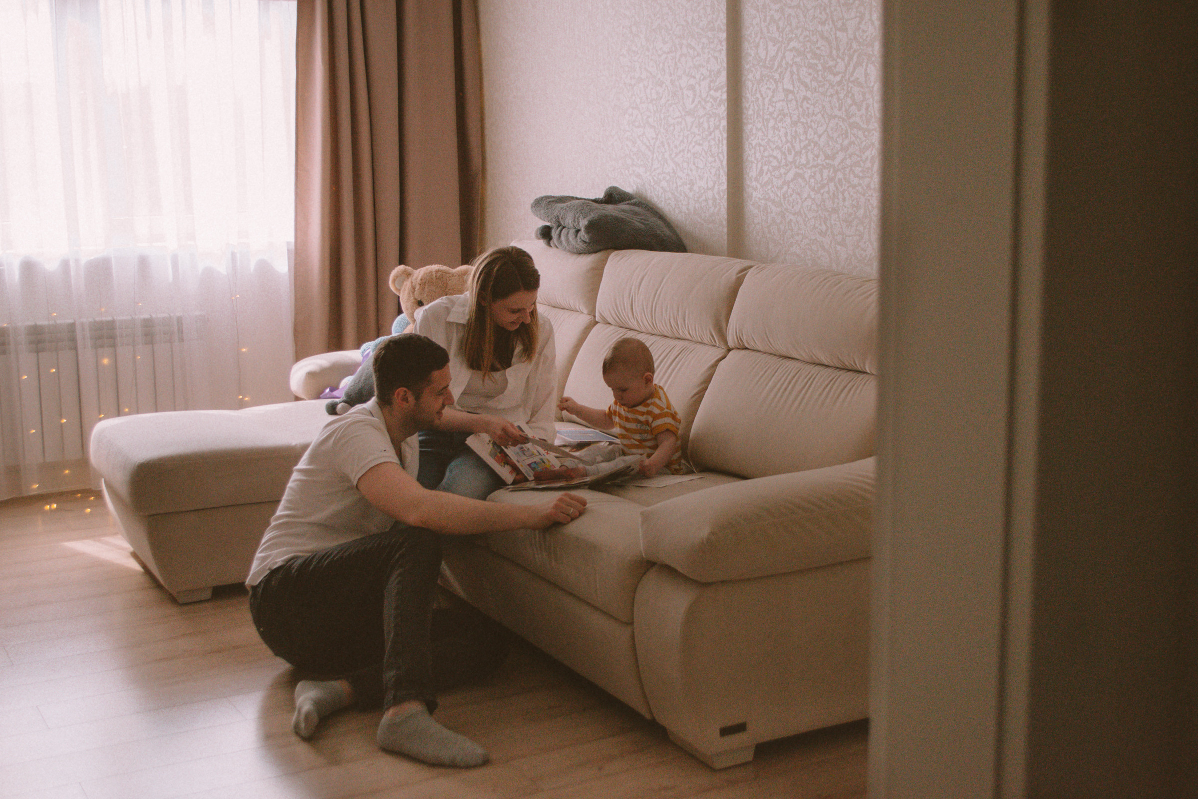 Настя, Родион и Егор. Домашняя серия. Евгения Черных I Фотограф Пенза