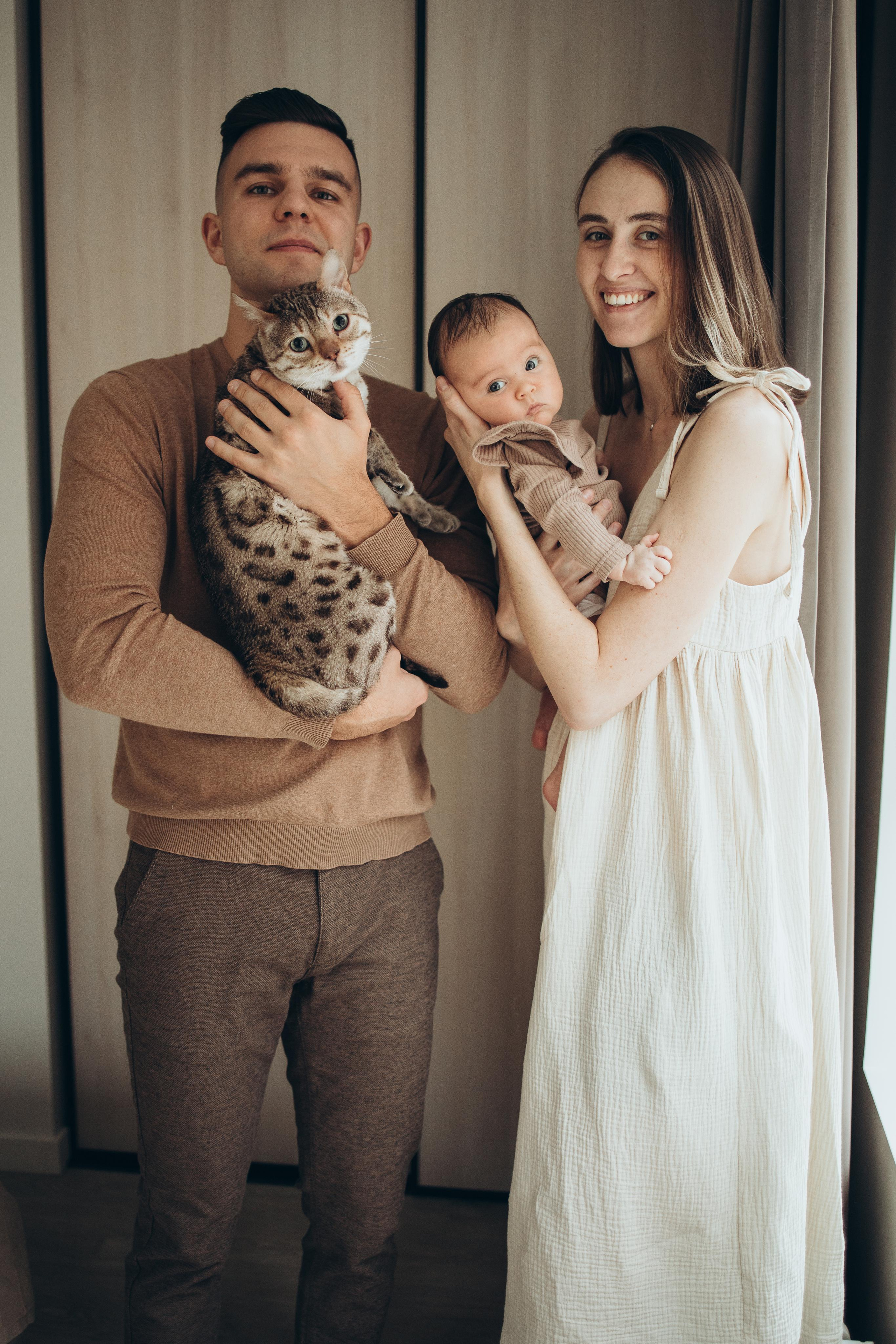 Домашняя семейная съемка. Фотограф в Москве