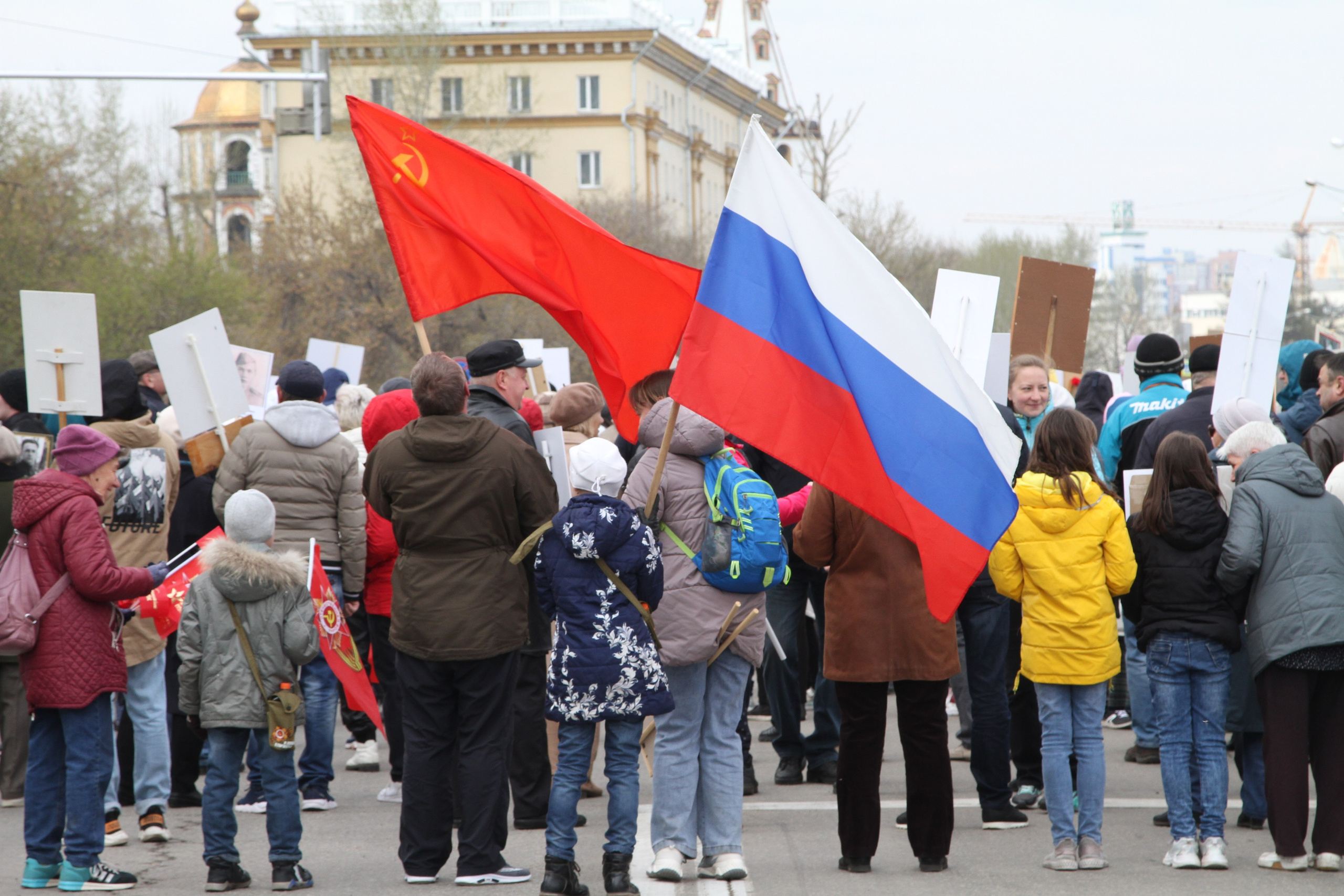 День победы 2022. Репортажный фотограф в Иркутске Семён Фёдоров