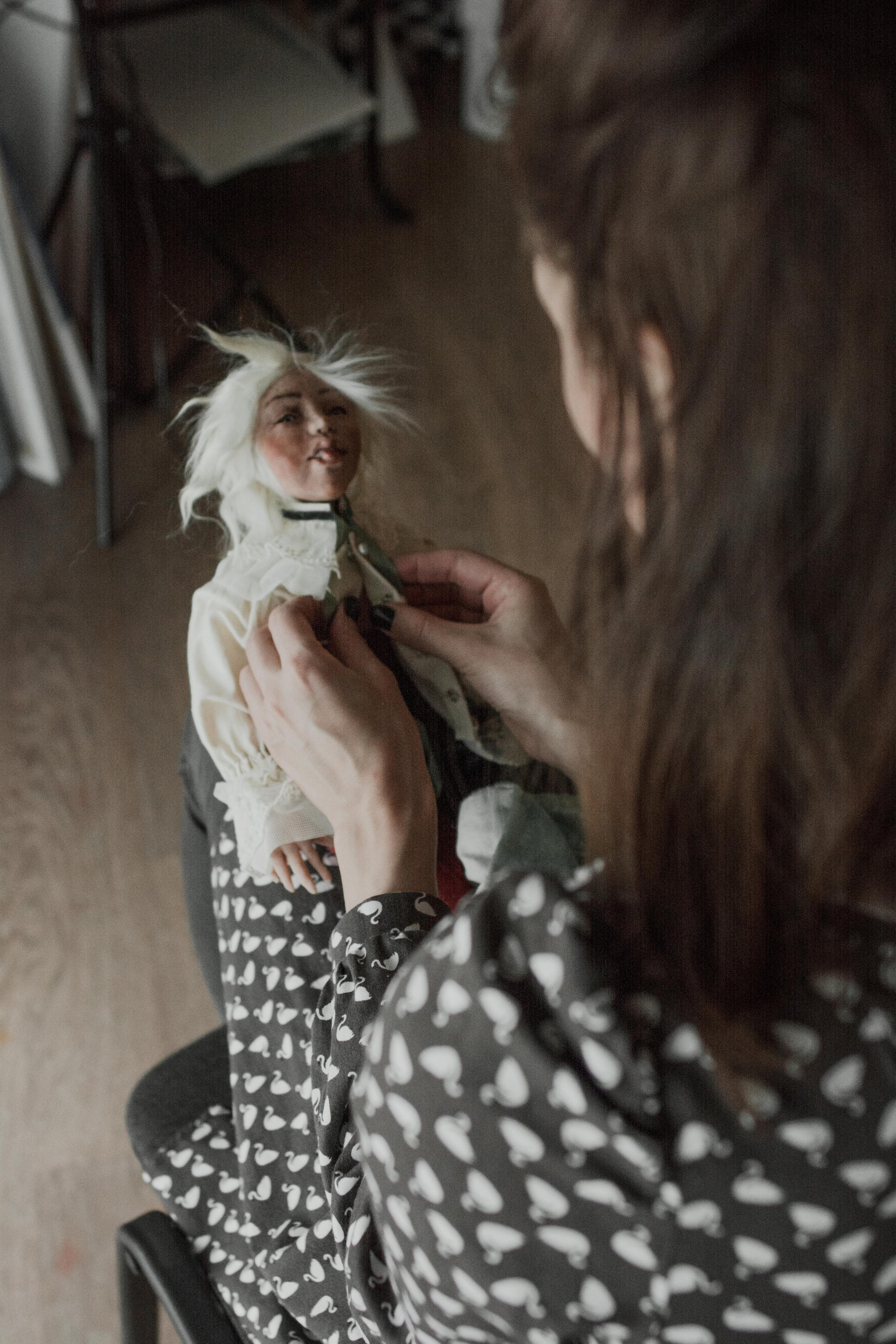 Кукольных дел мастер. Дарья Градусова. Фотограф Параничева Ольга Череповец