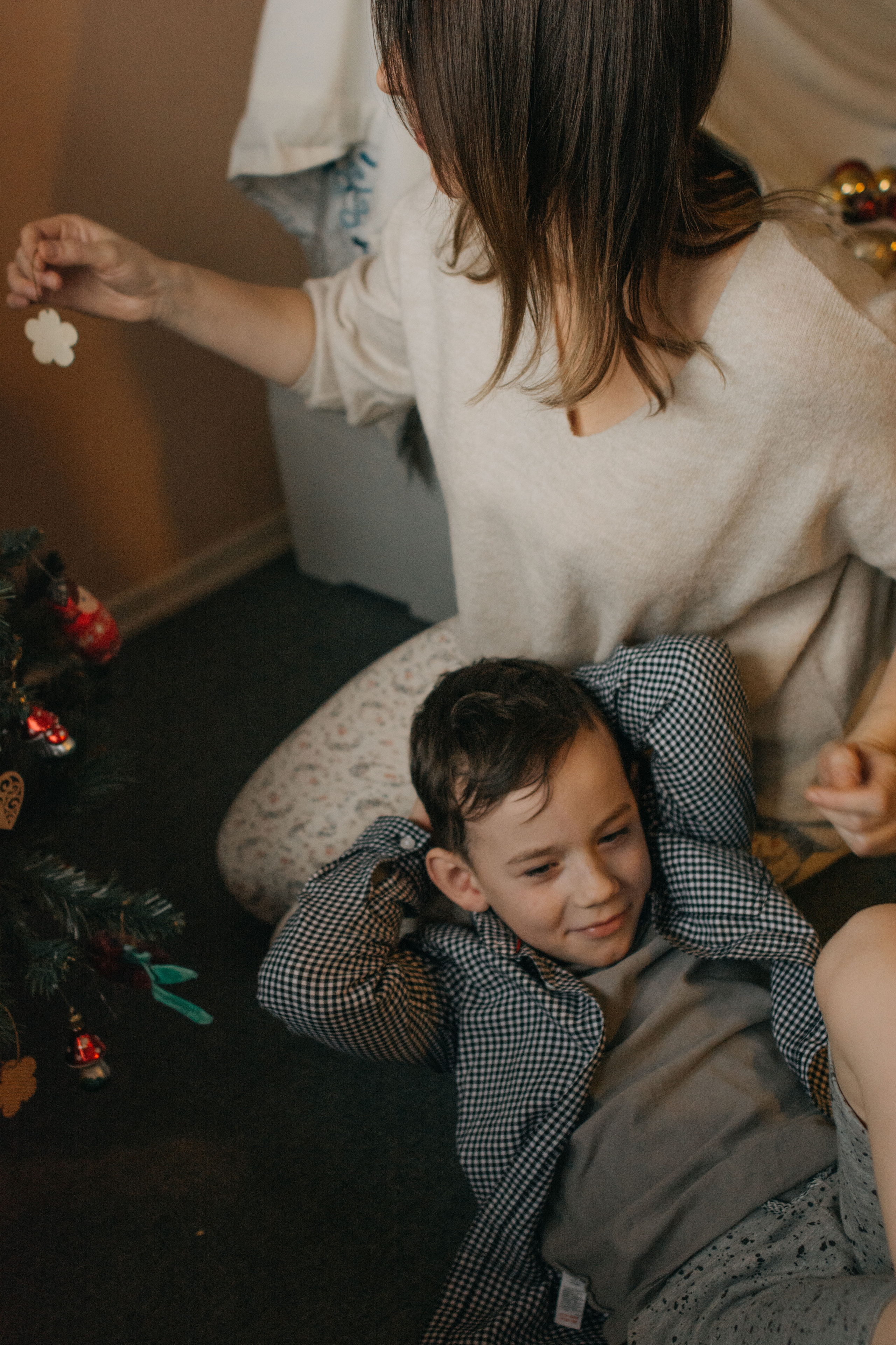 Сладкий запах пирога и новогодняя елка. Фотограф Параничева Ольга Череповец