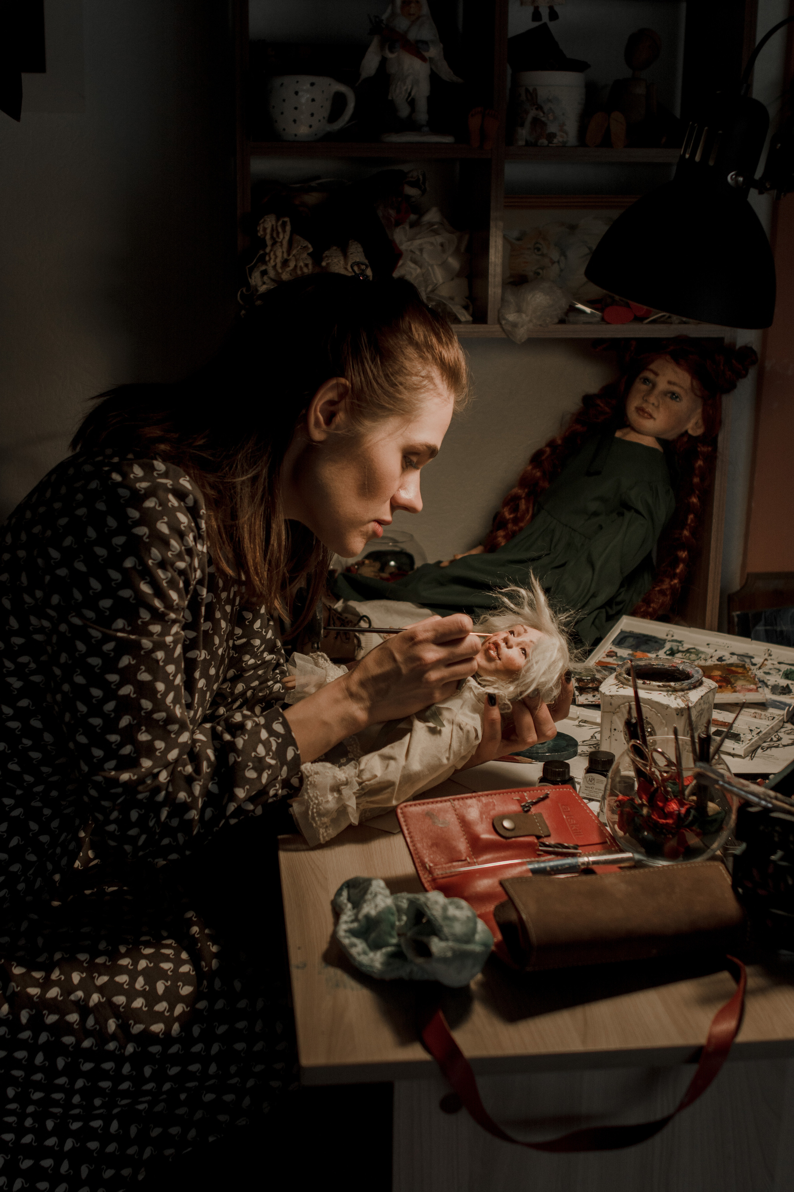 Кукольных дел мастер. Дарья Градусова. Фотограф Параничева Ольга Череповец