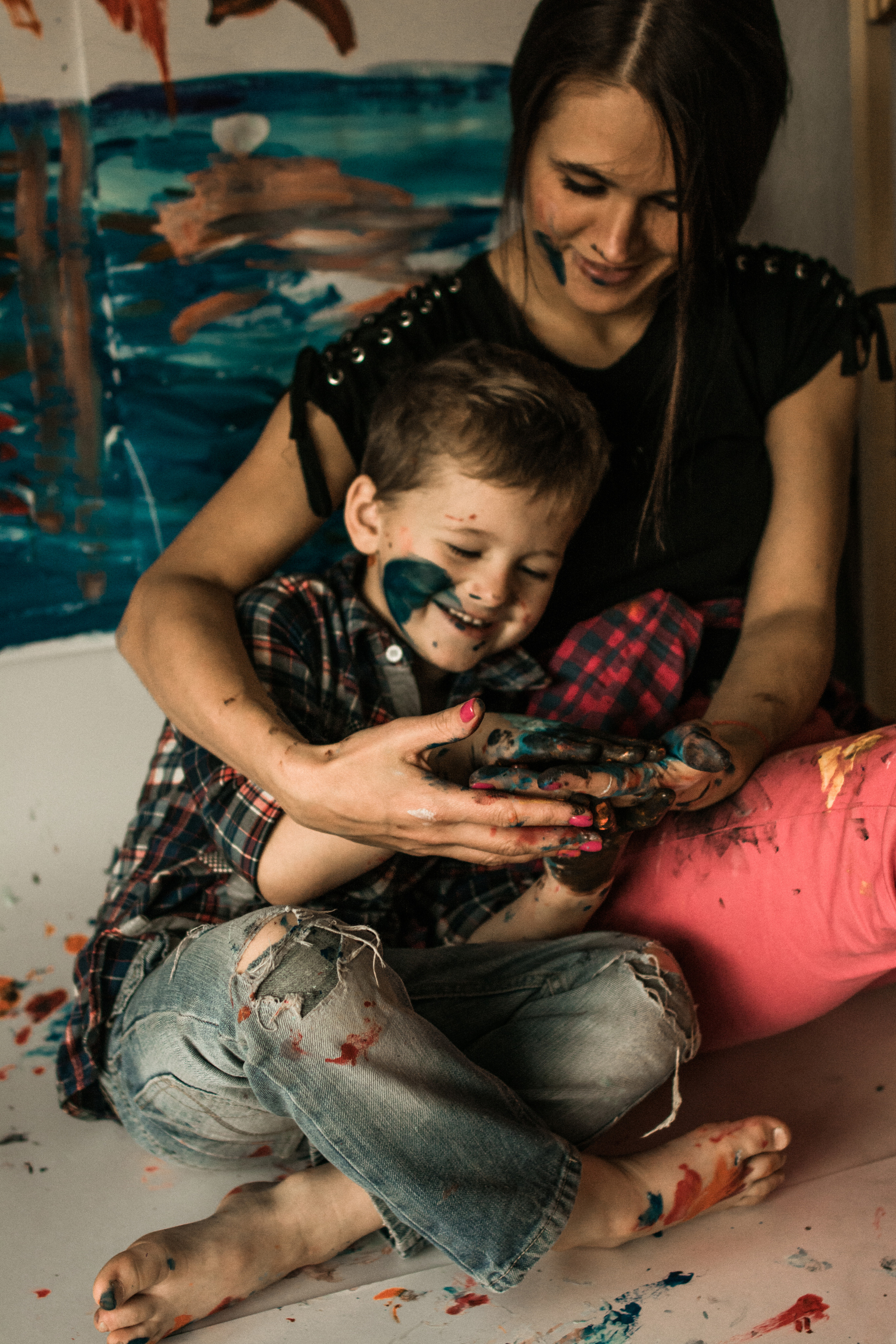 Любовь и краски. Фотограф Параничева Ольга Череповец