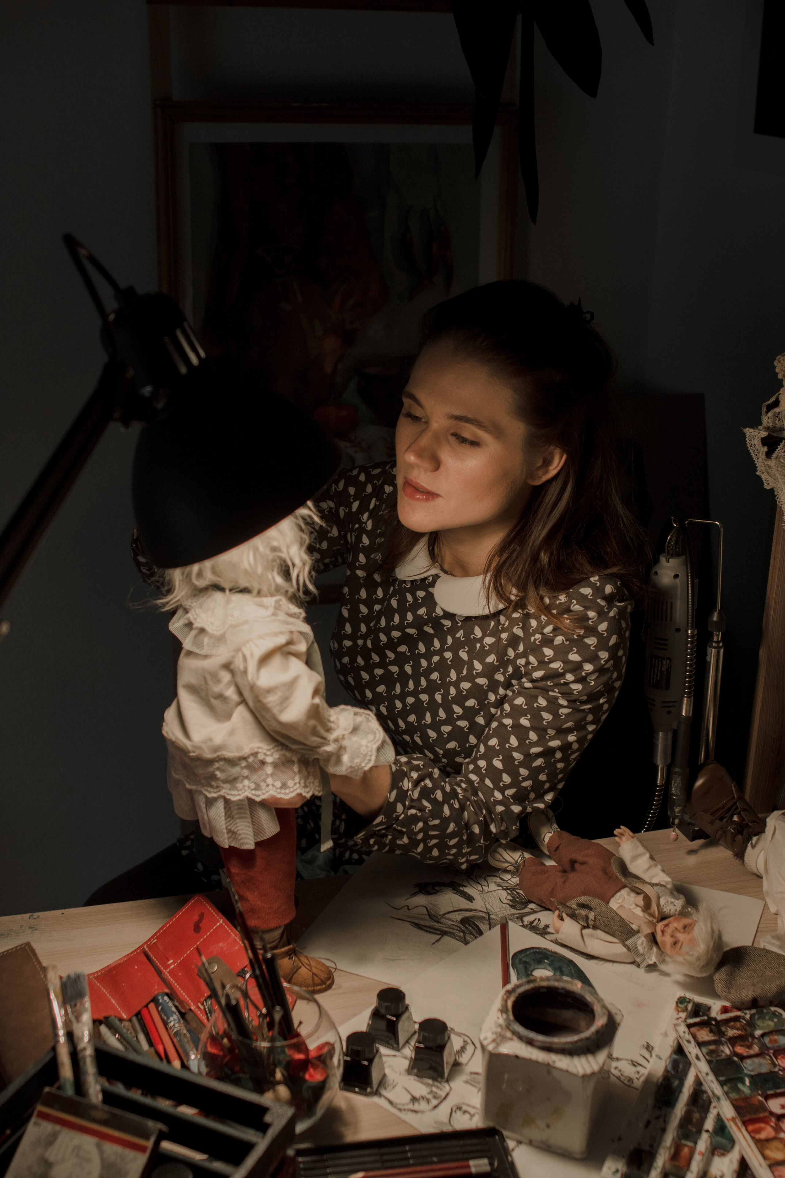 Кукольных дел мастер. Дарья Градусова. Фотограф Параничева Ольга Череповец