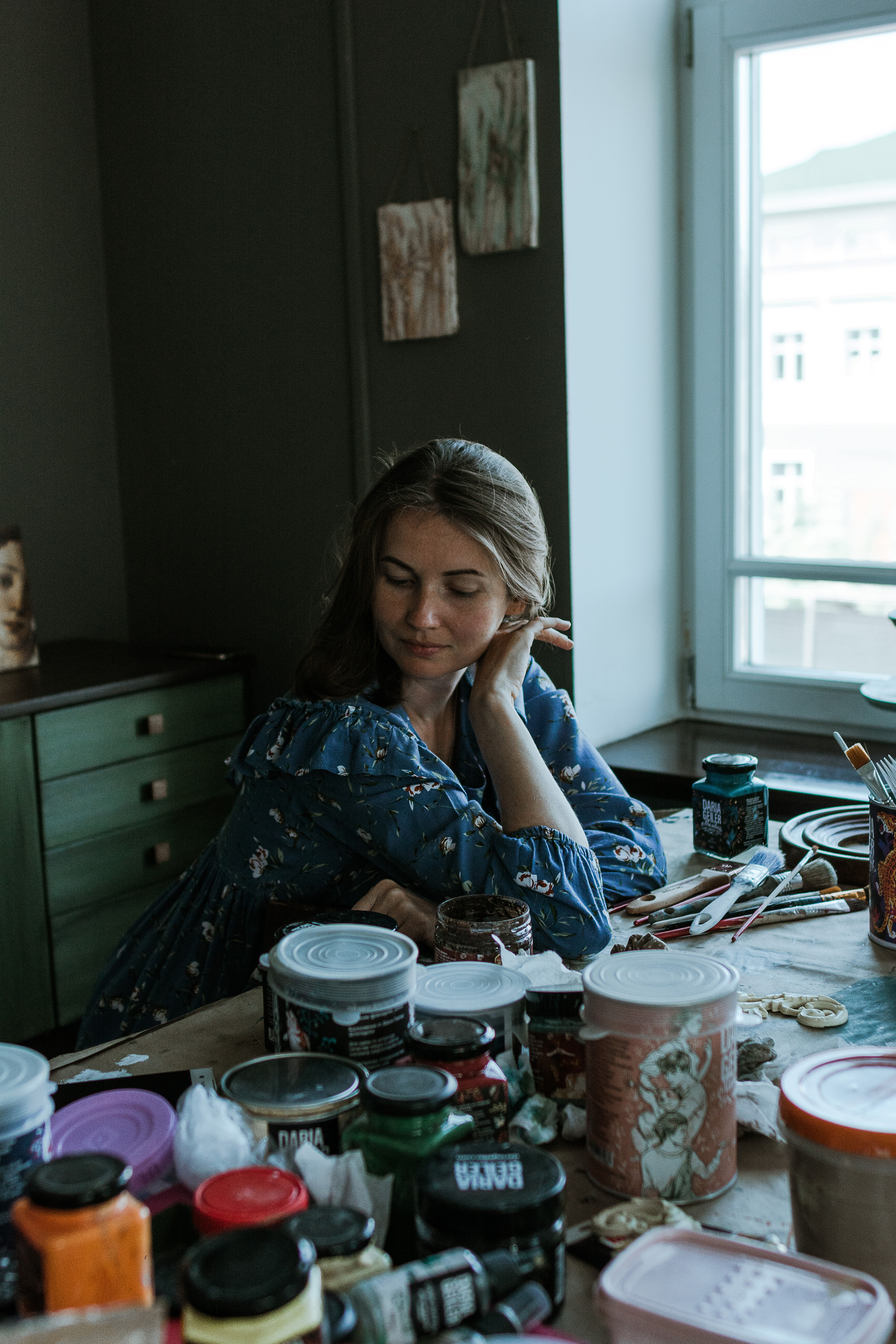 Лена и ее волшебная мастерская. Фотограф Параничева Ольга Череповец