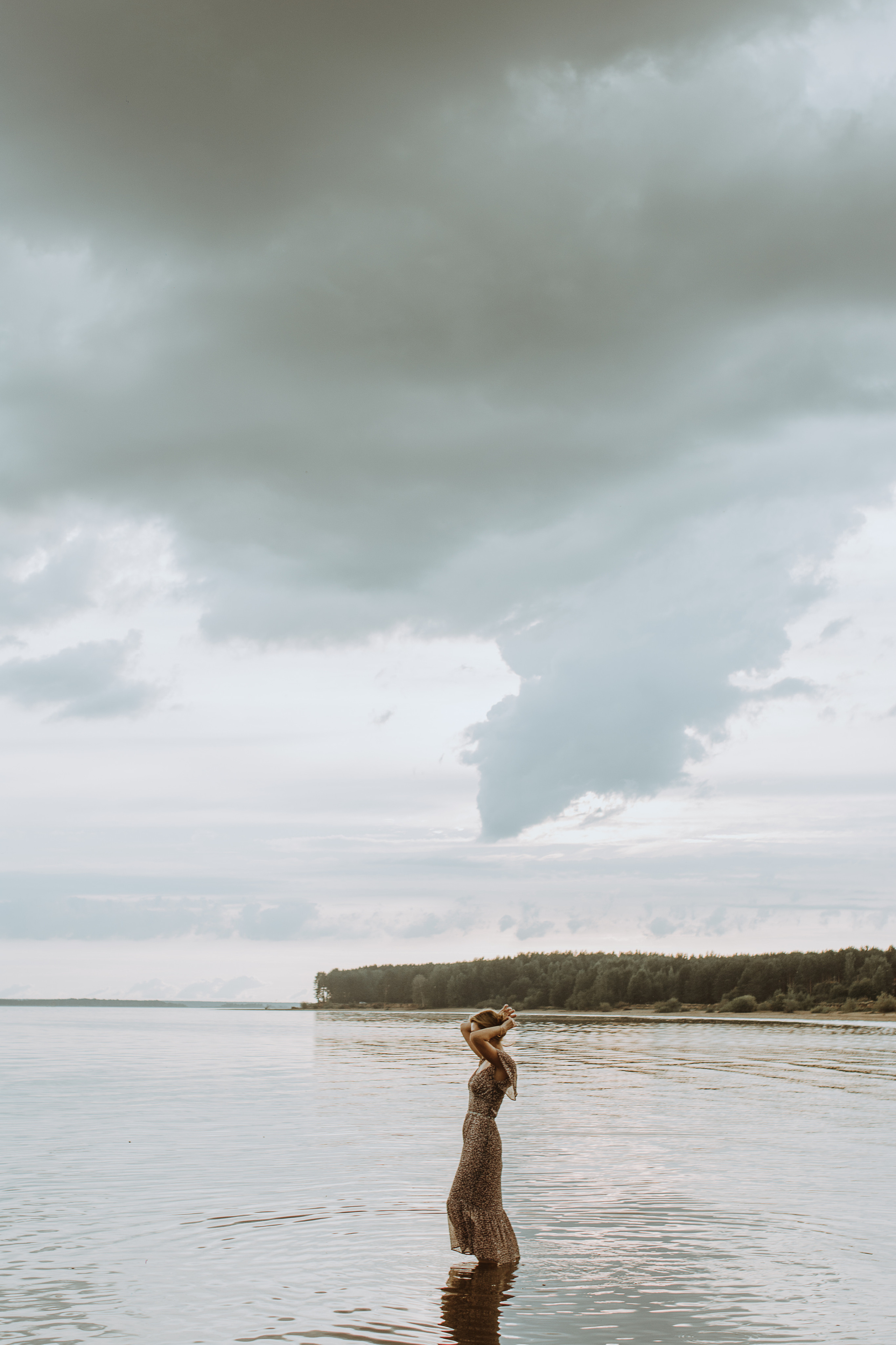 На берегу ловили ветер. Фотограф Параничева Ольга Череповец