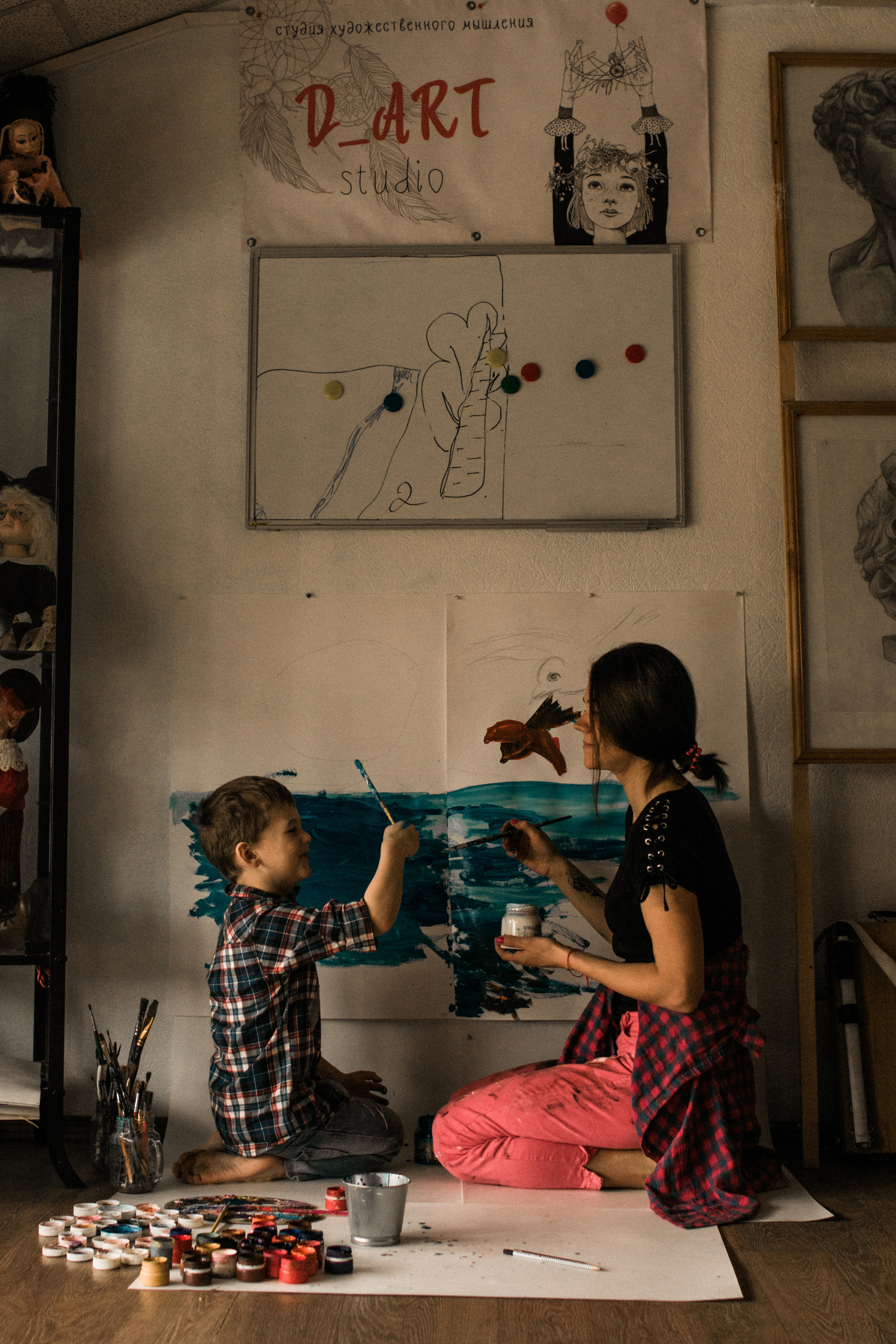 Любовь и краски. Фотограф Параничева Ольга Череповец