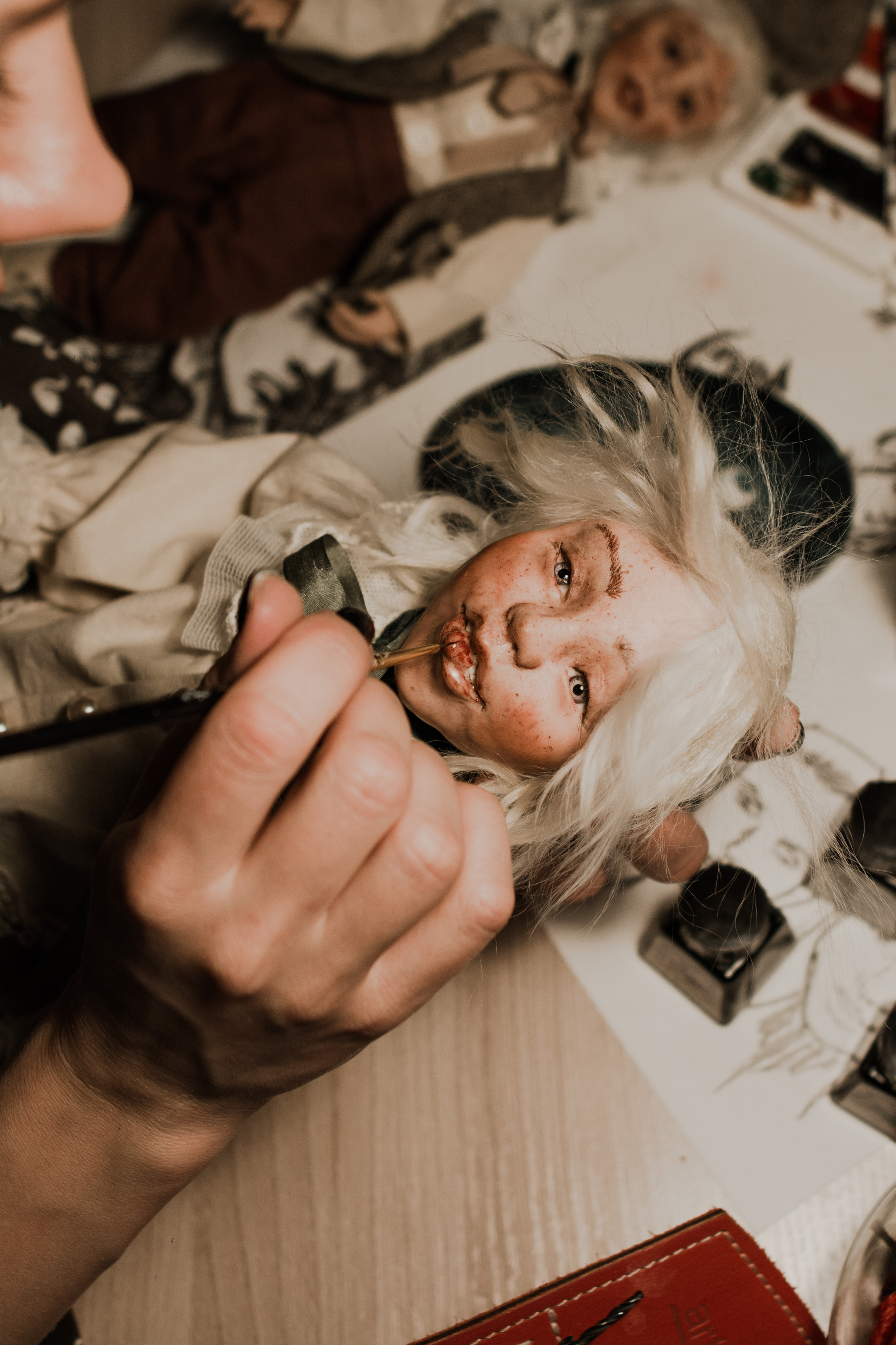 Кукольных дел мастер. Дарья Градусова. Фотограф Параничева Ольга Череповец