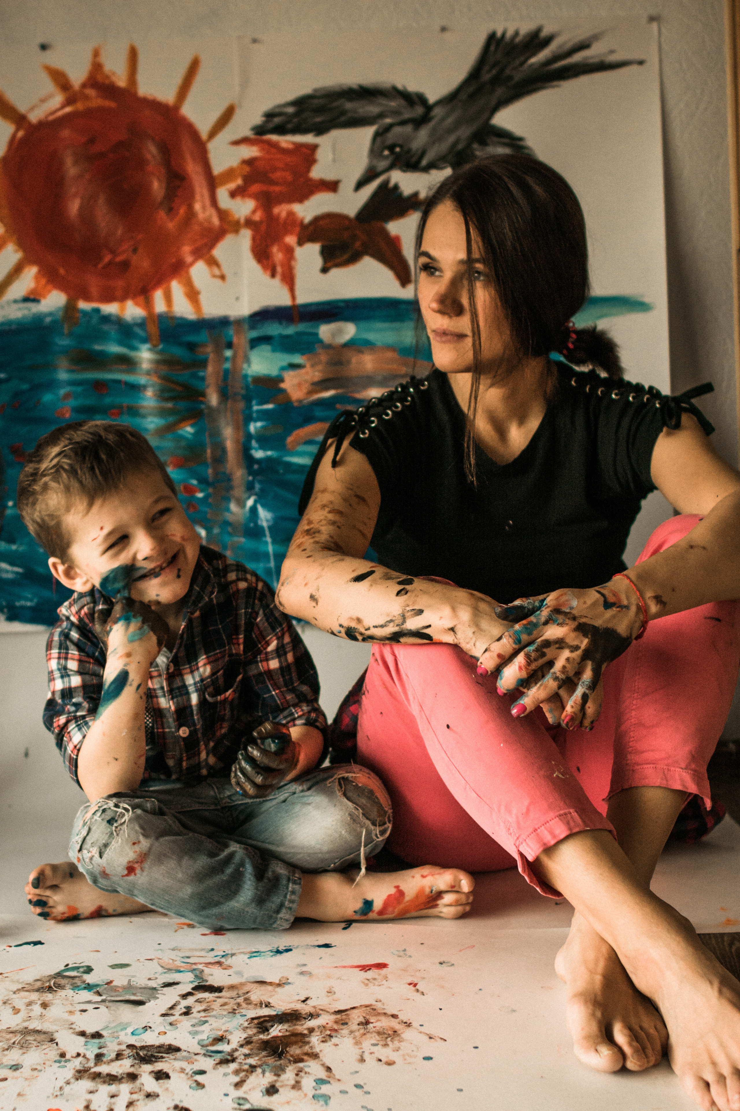 Любовь и краски. Фотограф Параничева Ольга Череповец