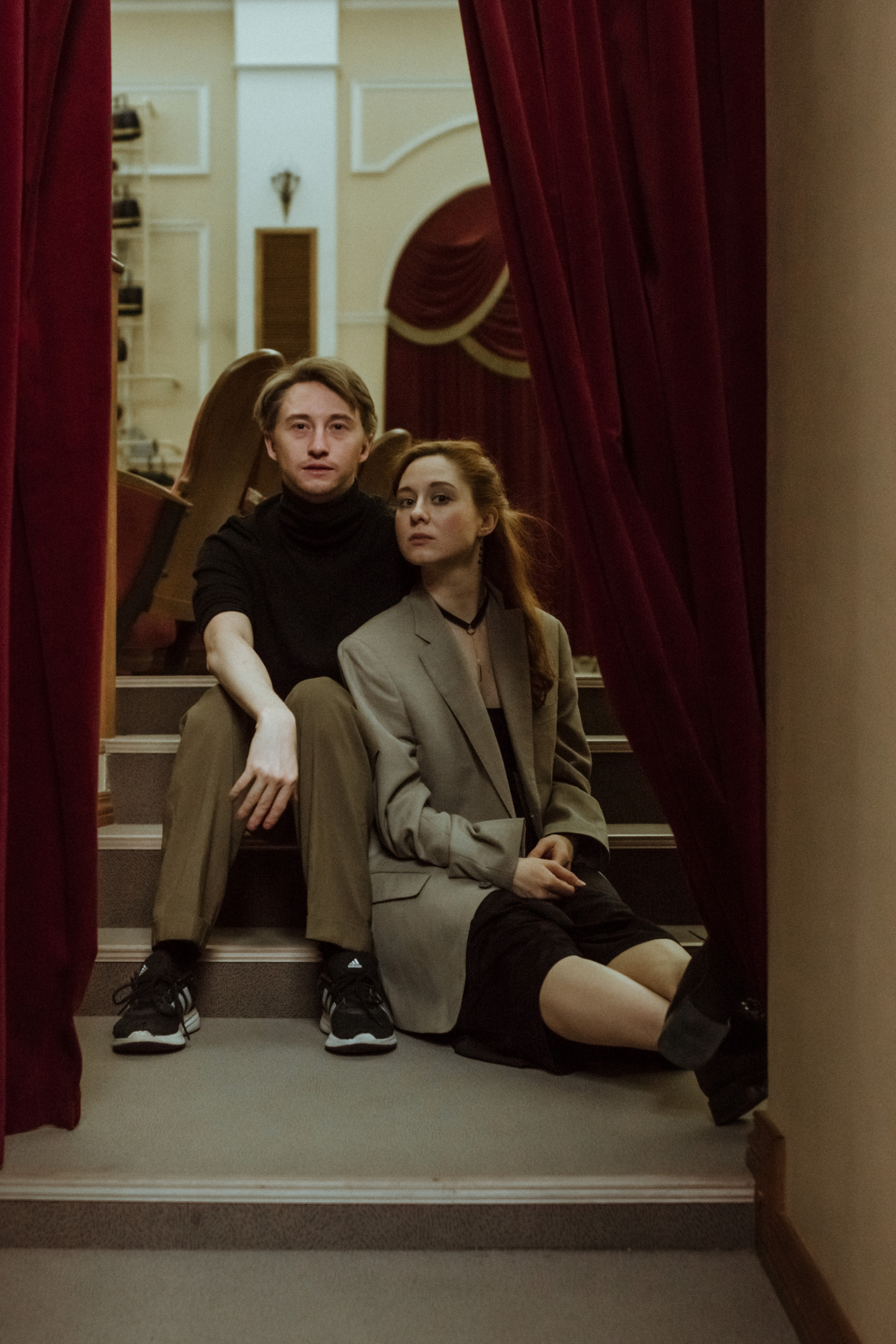 Марина и Никита. Любовь в театре. Фотограф Параничева Ольга Череповец