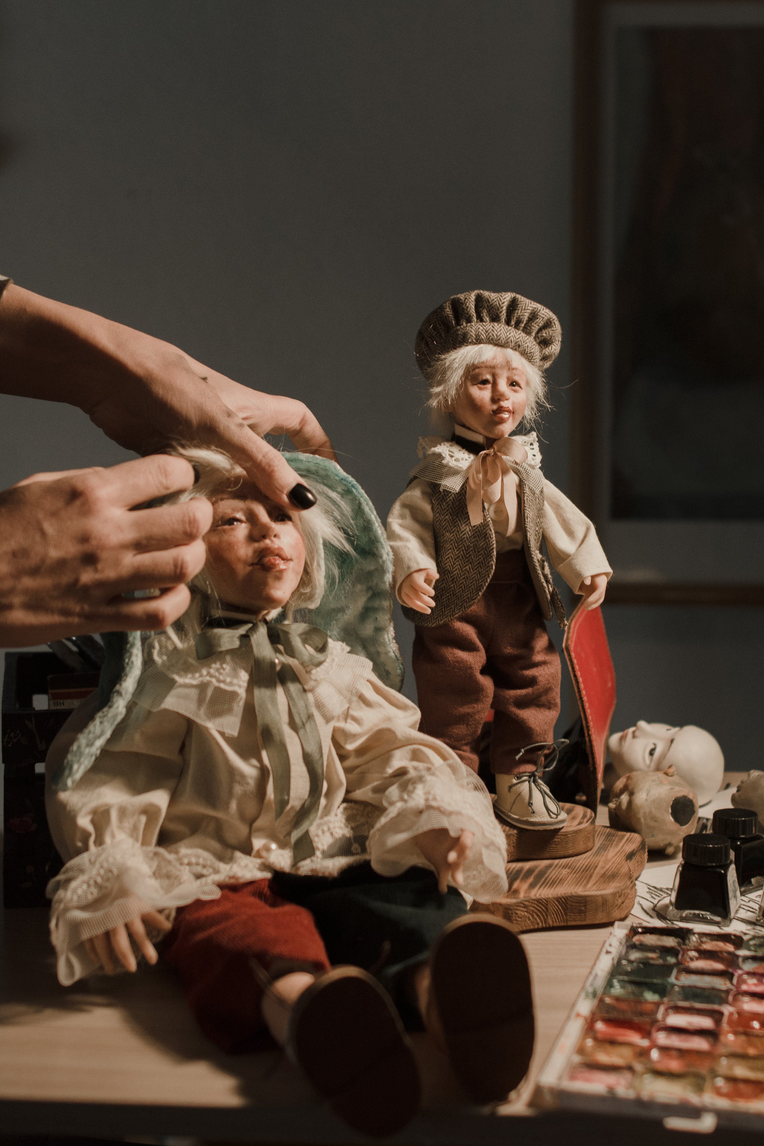 Кукольных дел мастер. Дарья Градусова. Фотограф Параничева Ольга Череповец