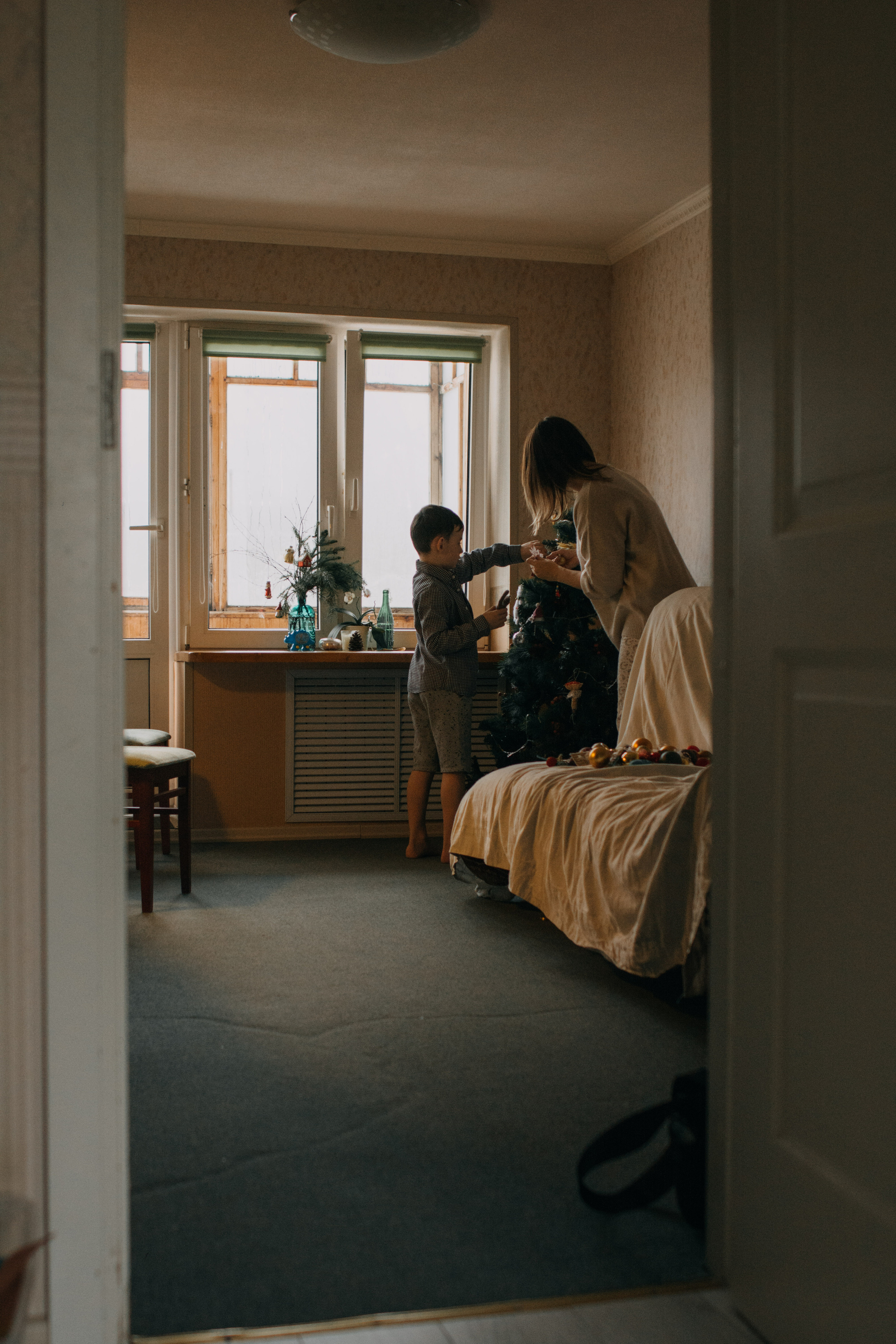 Сладкий запах пирога и новогодняя елка. Фотограф Параничева Ольга Череповец