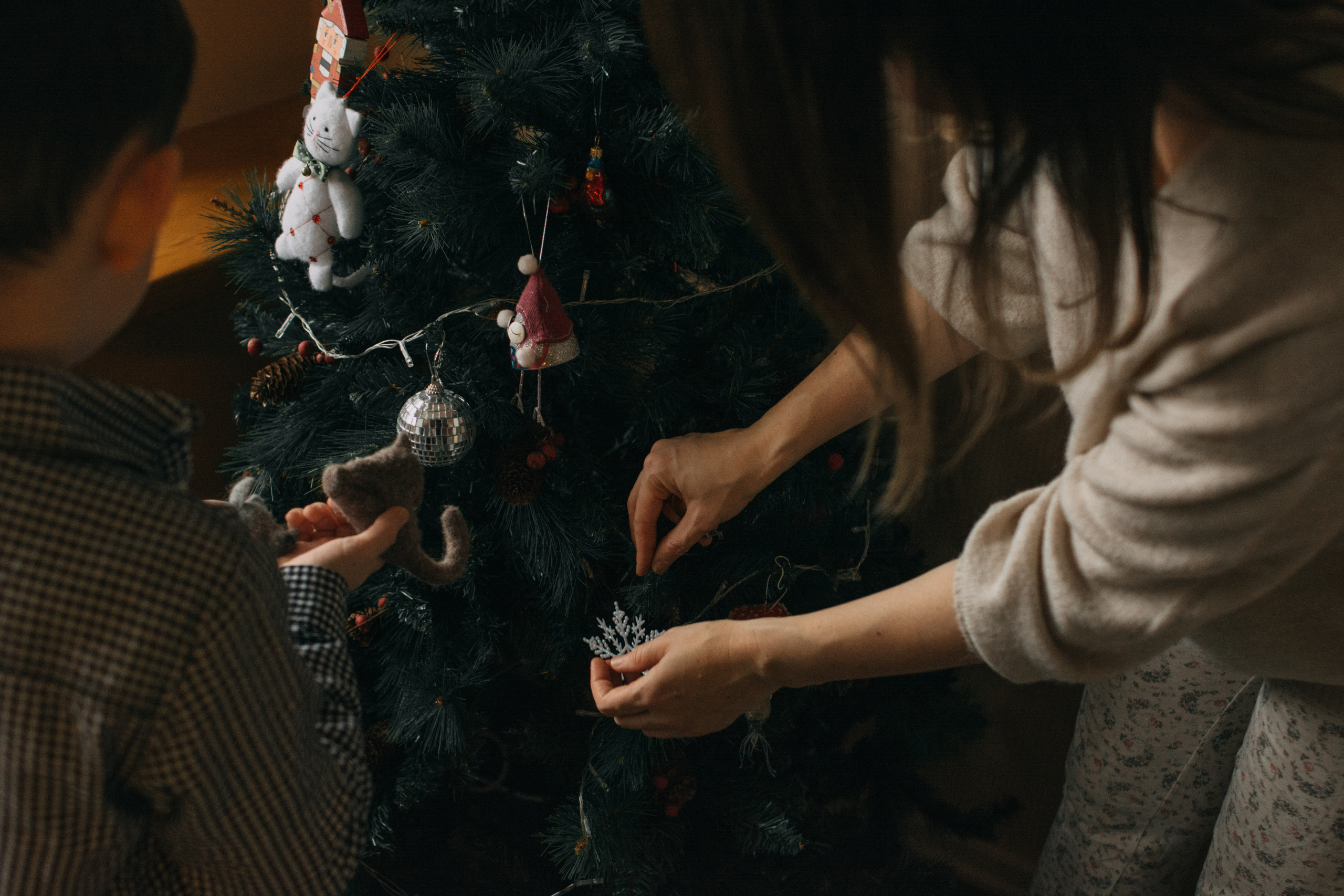 Сладкий запах пирога и новогодняя елка. Фотограф Параничева Ольга Череповец