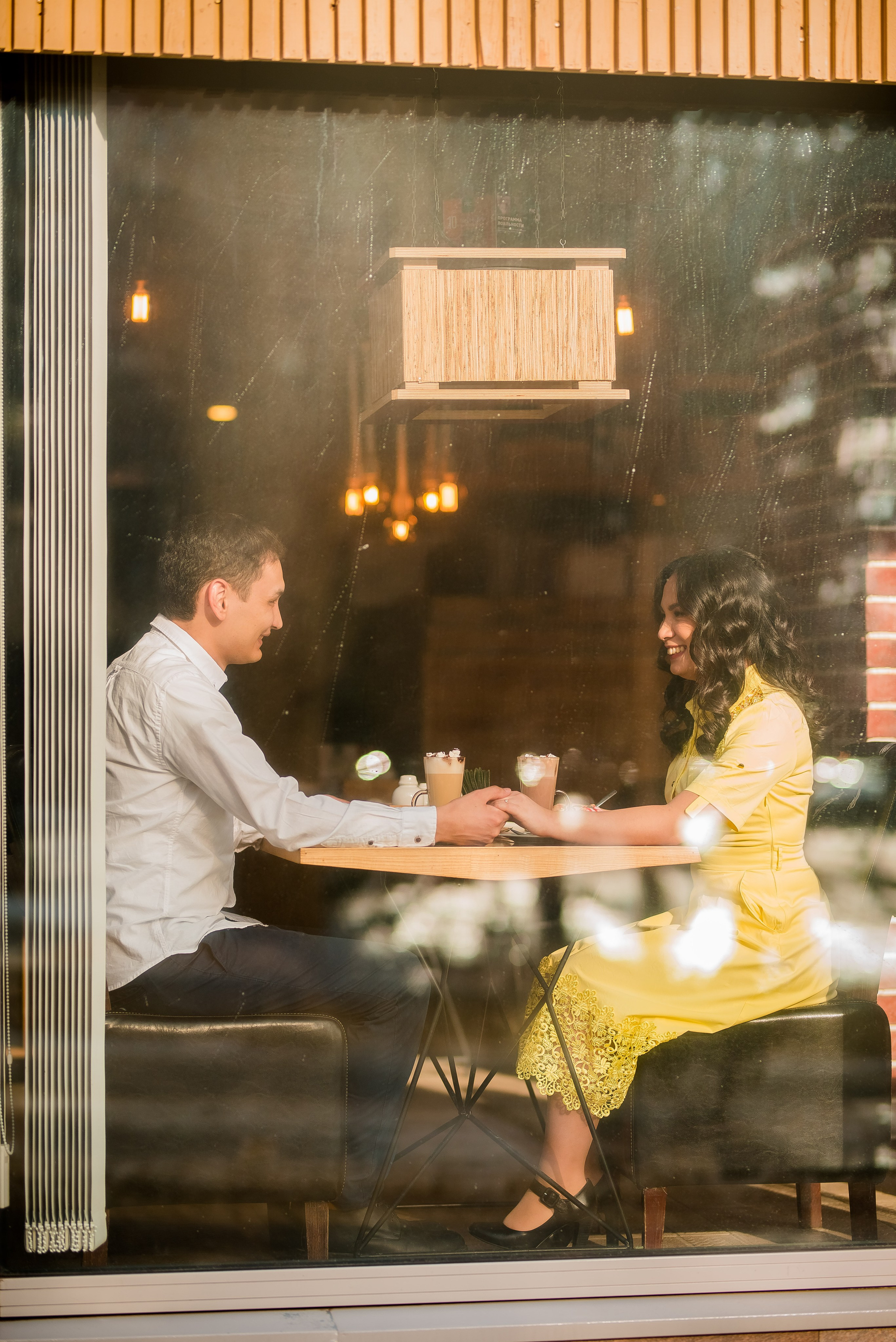 Зима+кафе. Свадебный и семейный фотограф Яна Стражева. Волгоград, Москва