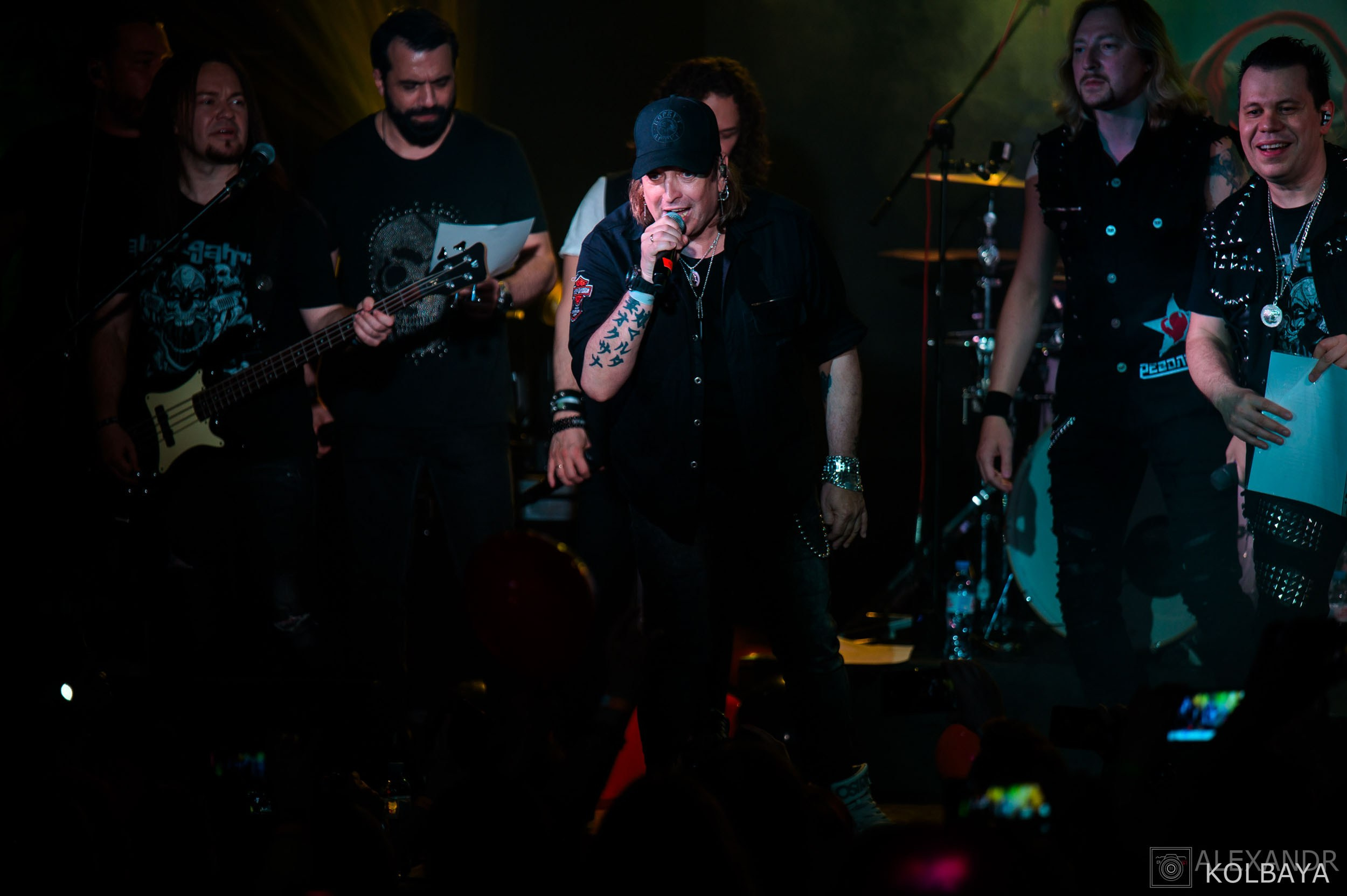 Концерт группы AMALGAMA. Концертный и театральный репортажный фотограф в Москве Александр Колбая