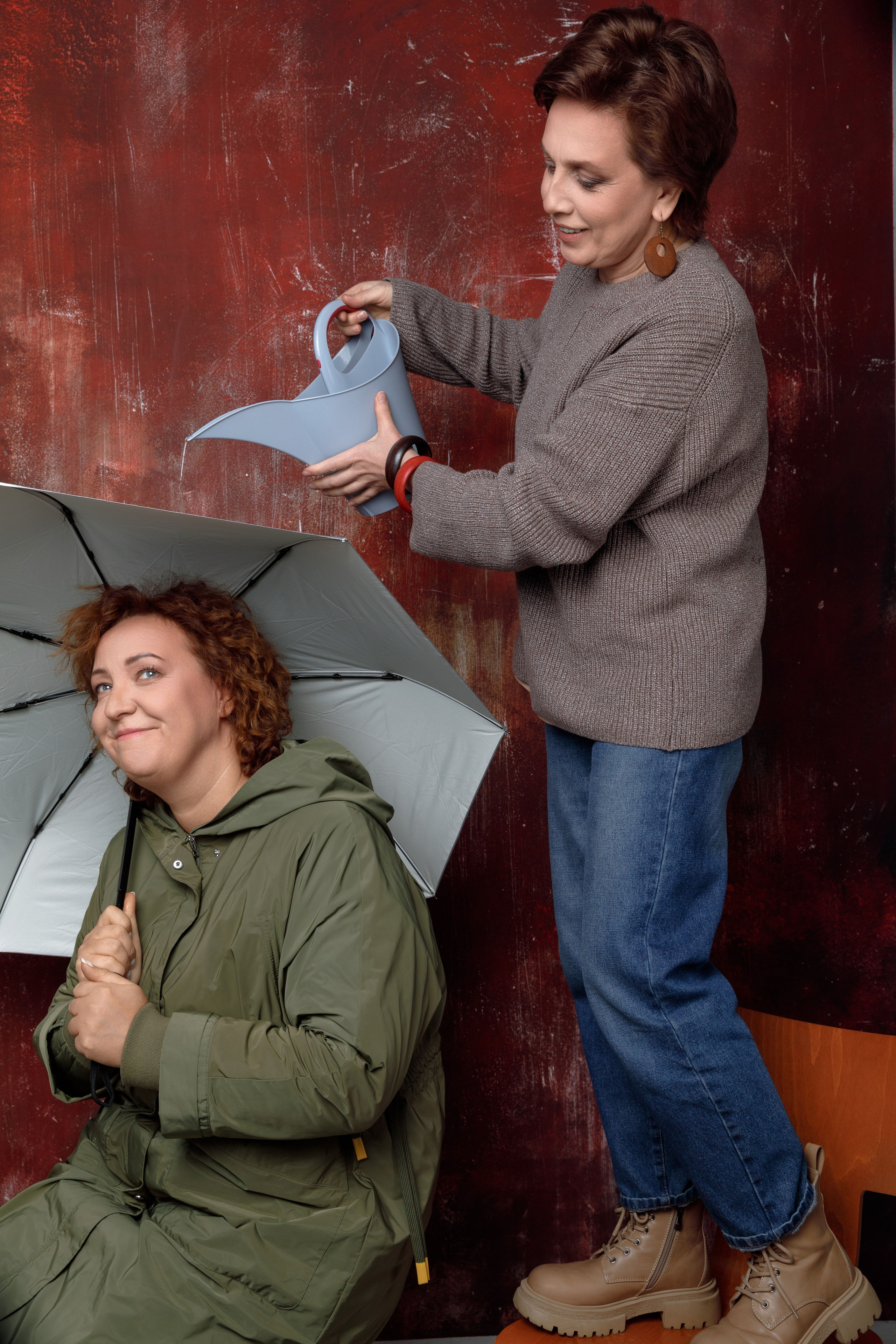 Это не новогодняя фотосессия. Это реклама курсов. Фотограф в Москве Слуцкая Наталья, репортаж, портрет, контент