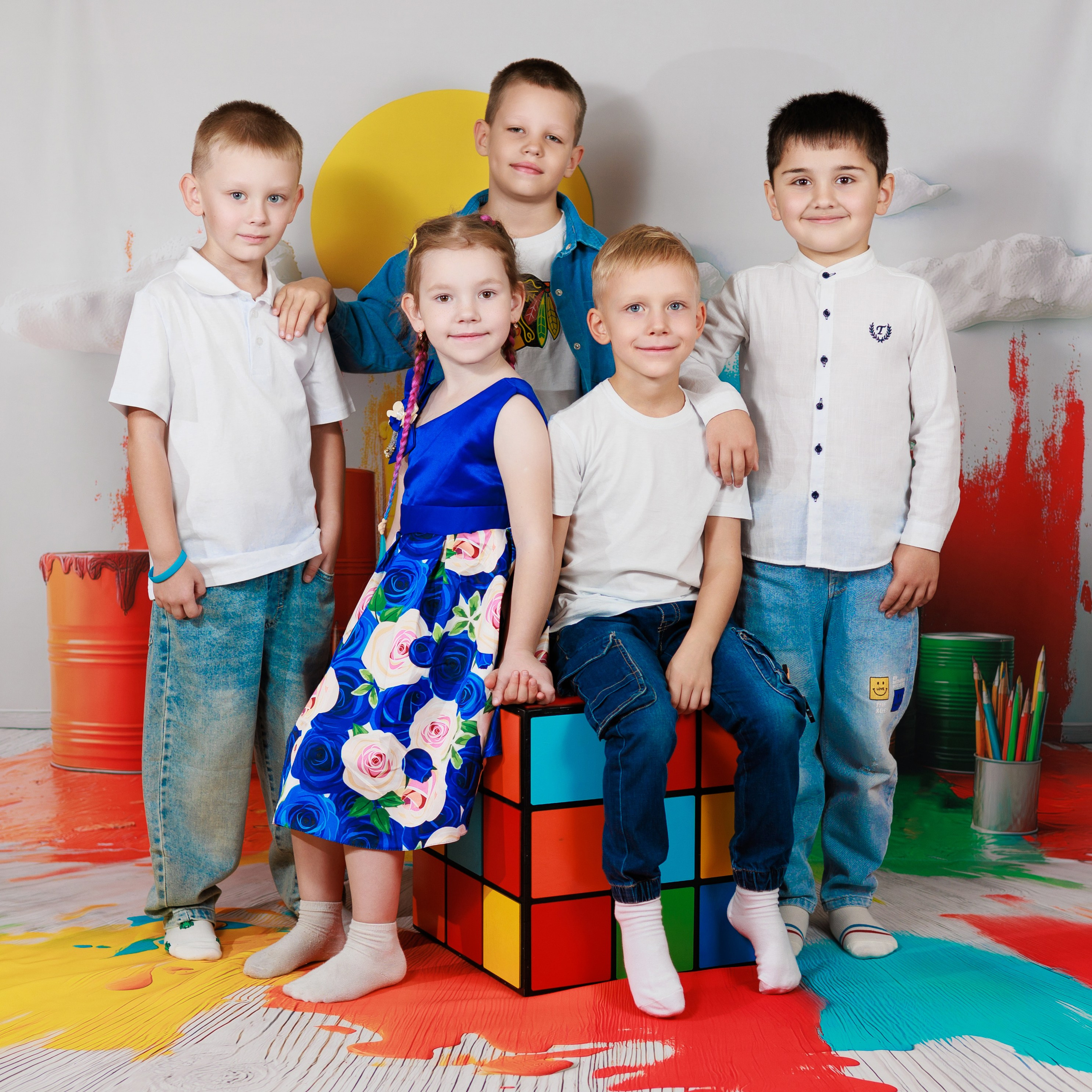 Детские сады. Бигильдина Роза фотограф в Челябинске. Выпускные альбомы