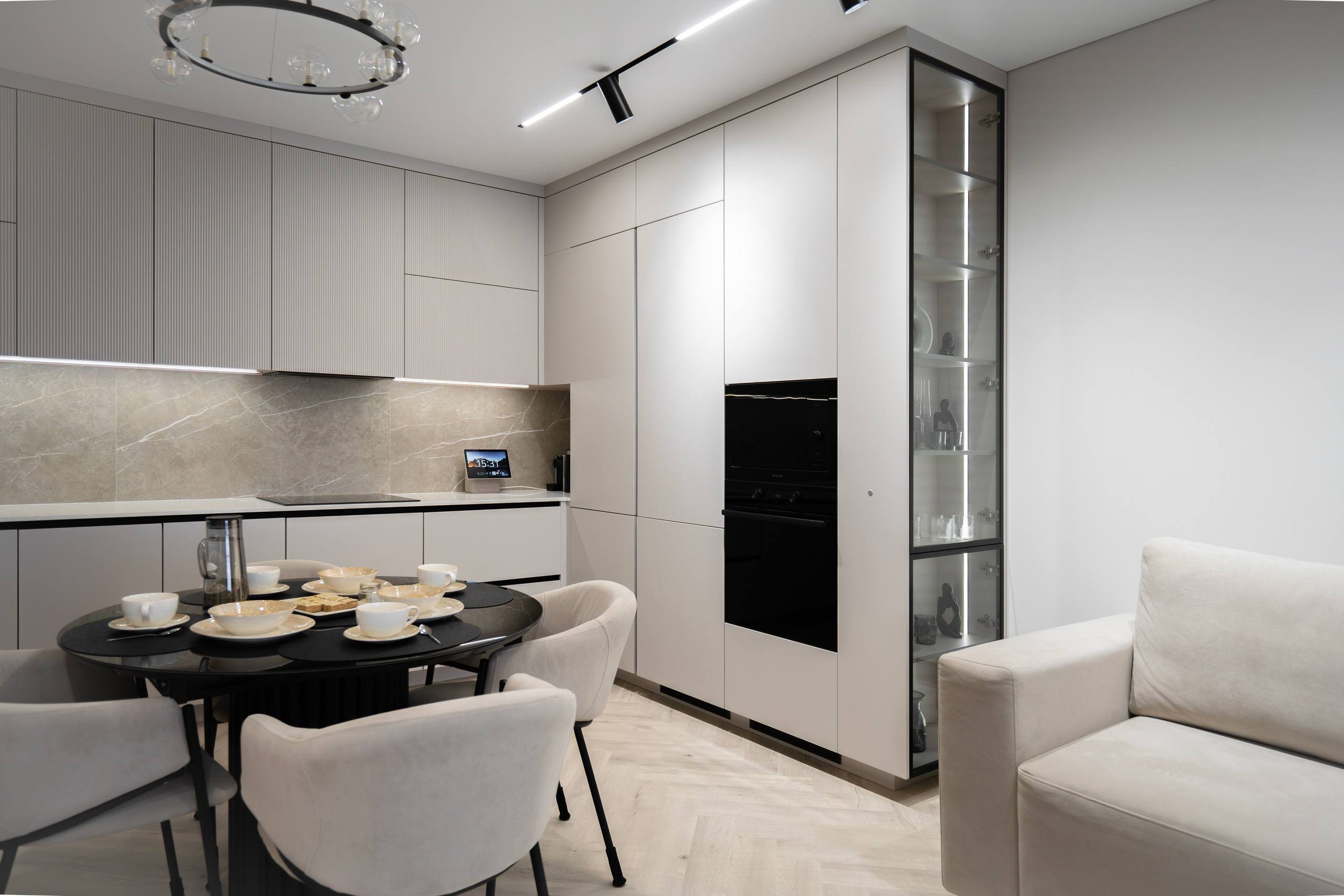 Реализация проекта ЖК Новатор 60 m² г. Уфа. Дизайн интерьера и ремонта Уфа Москва