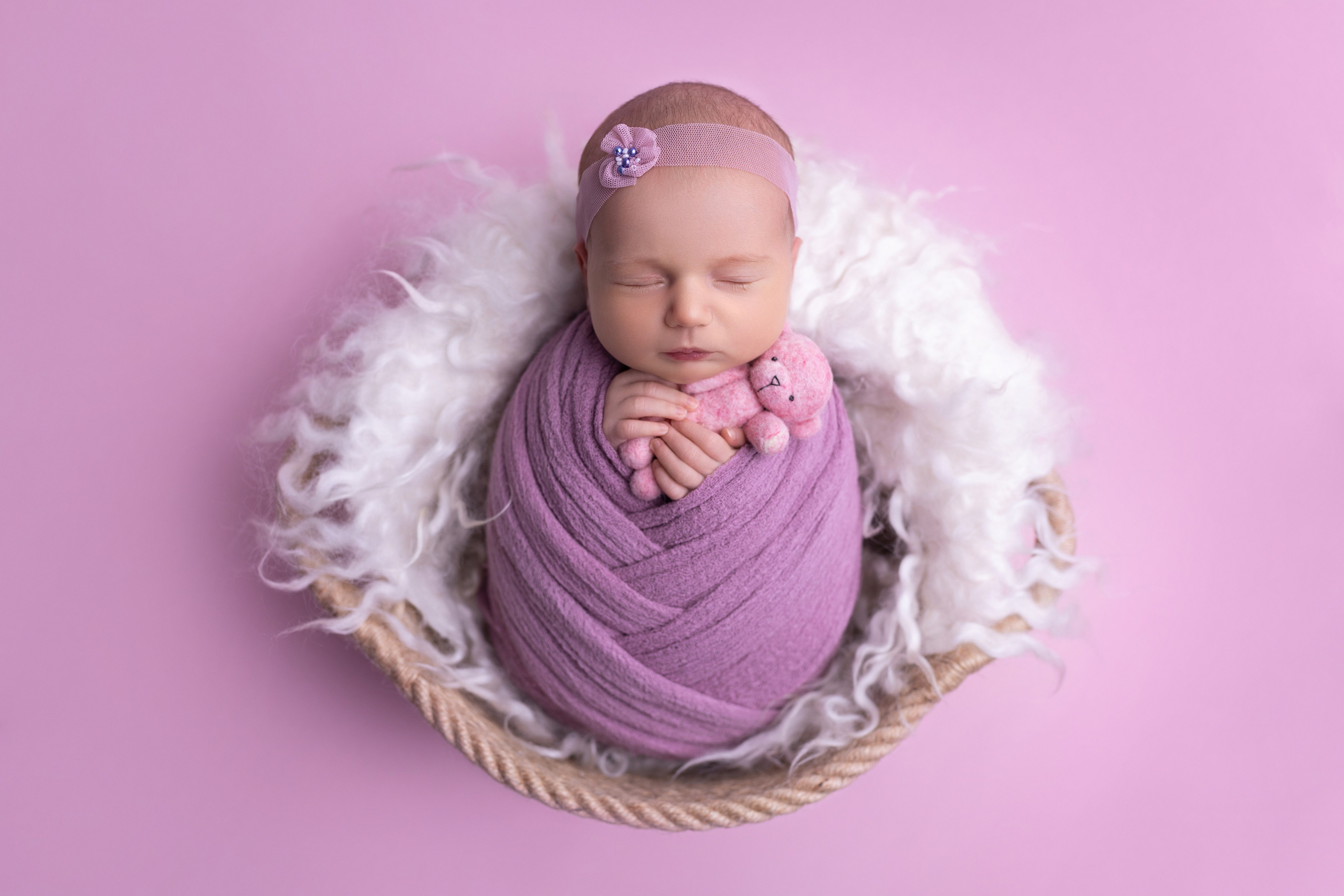 Newborn девочки. Фотограф новорожденных Модяева Ирина