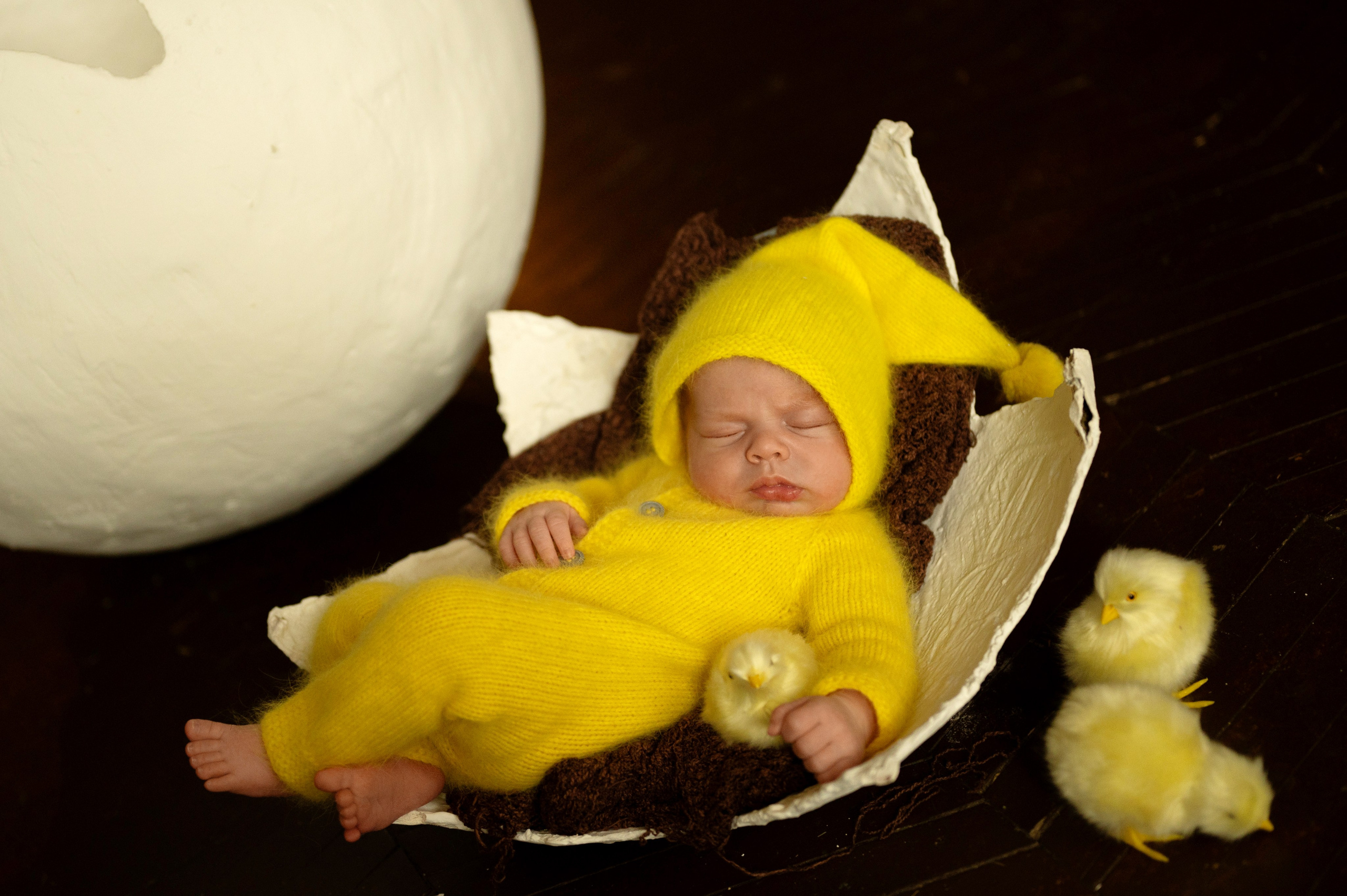 Павлуша и утята. Фотограф новорожденных, семейный детский в Тюмени Татьяна Морозова