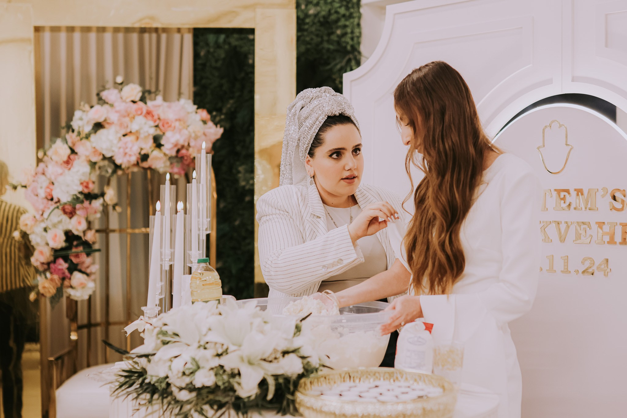 Rotem's Mikvehe and Hina, November 2024. Photographer in Israel Alice Milchin