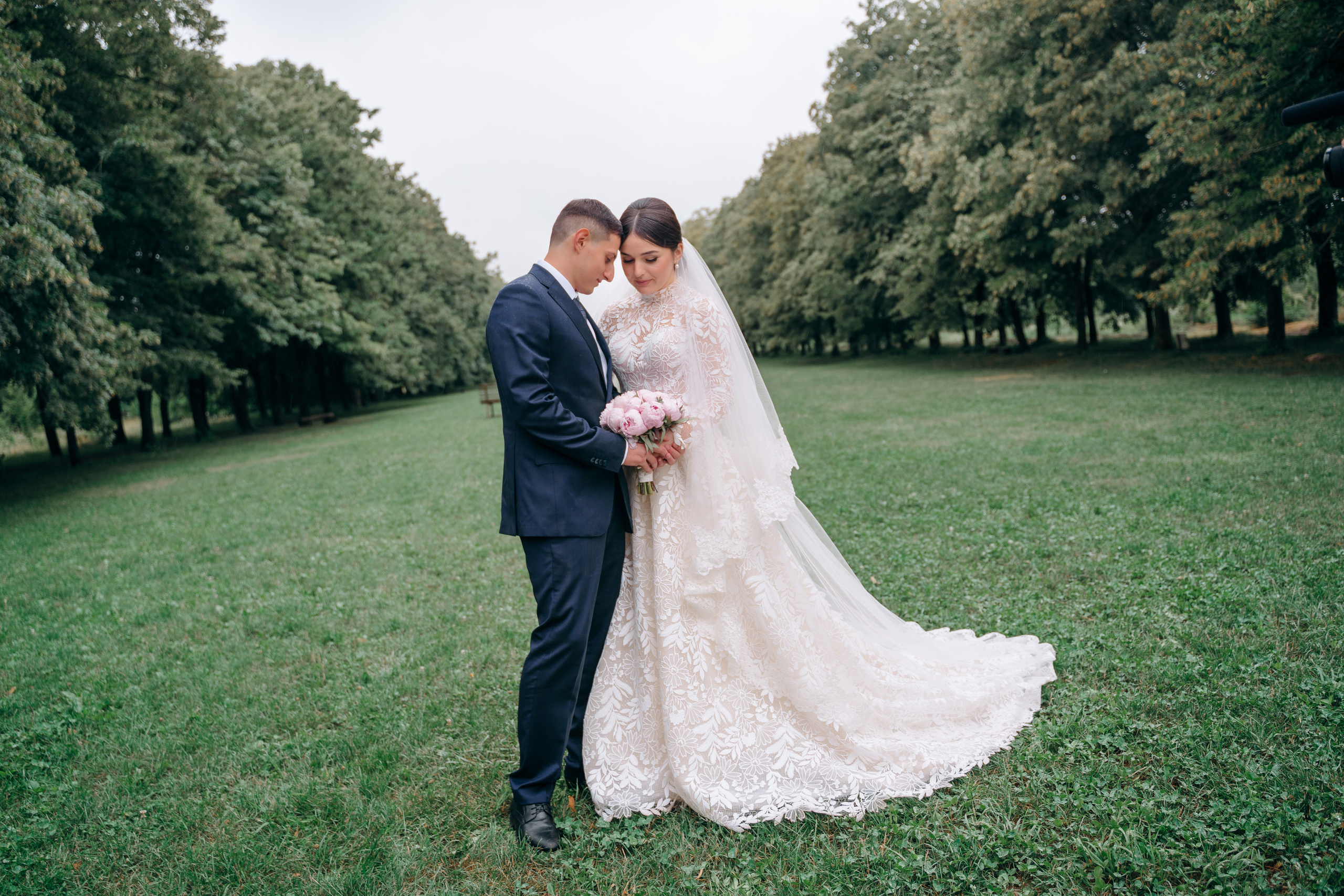 Ботанический сад, свадебное фото