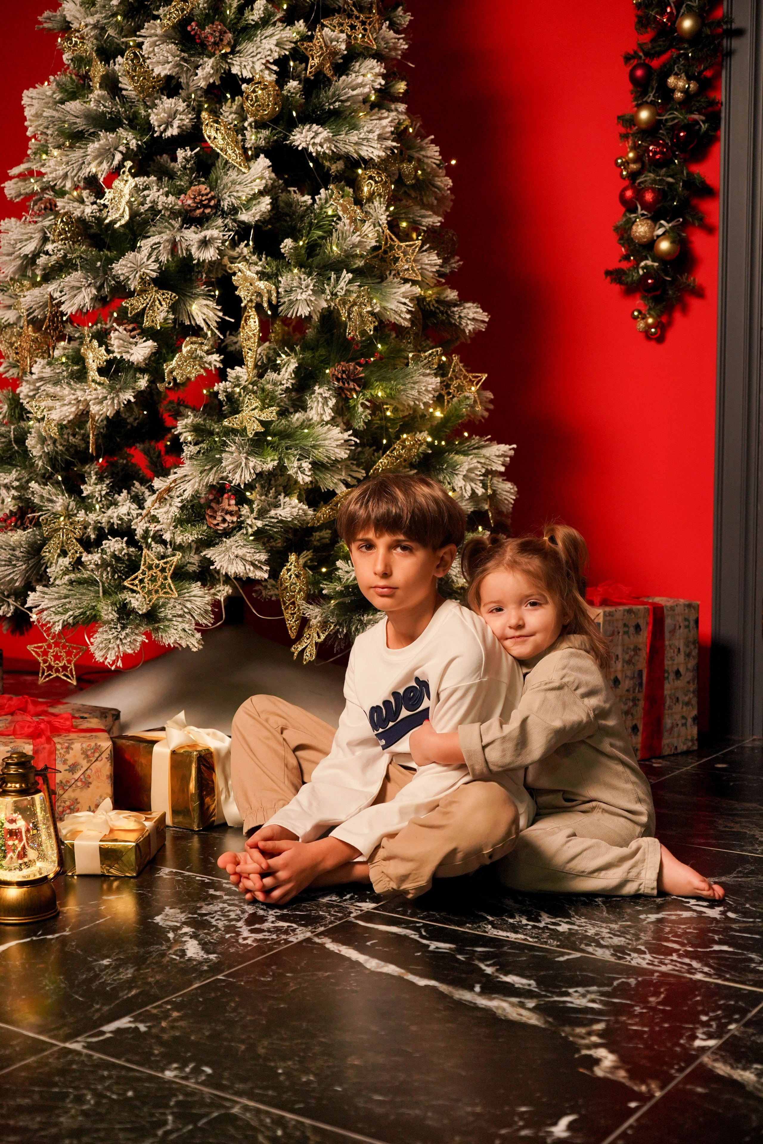 Илюнины — новогодняя фотосессия. Семейный и детский фотограф Зеленоград Кудашова Наиля