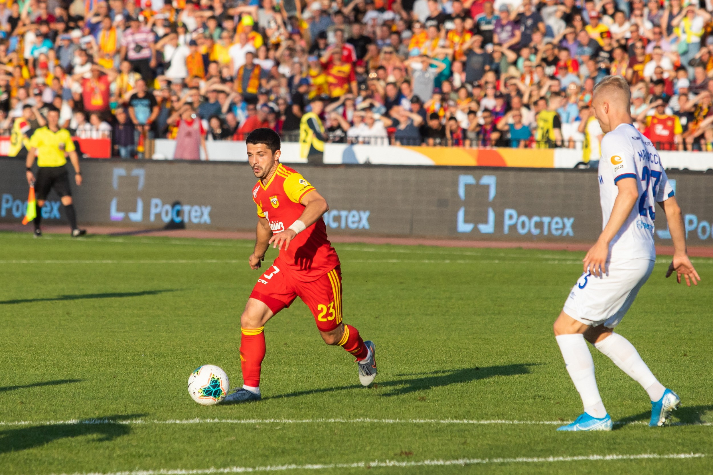 Арсенал 1-2 ЦСКА (1 сентября 2019). Репортажный фотограф Алексей Пирязев