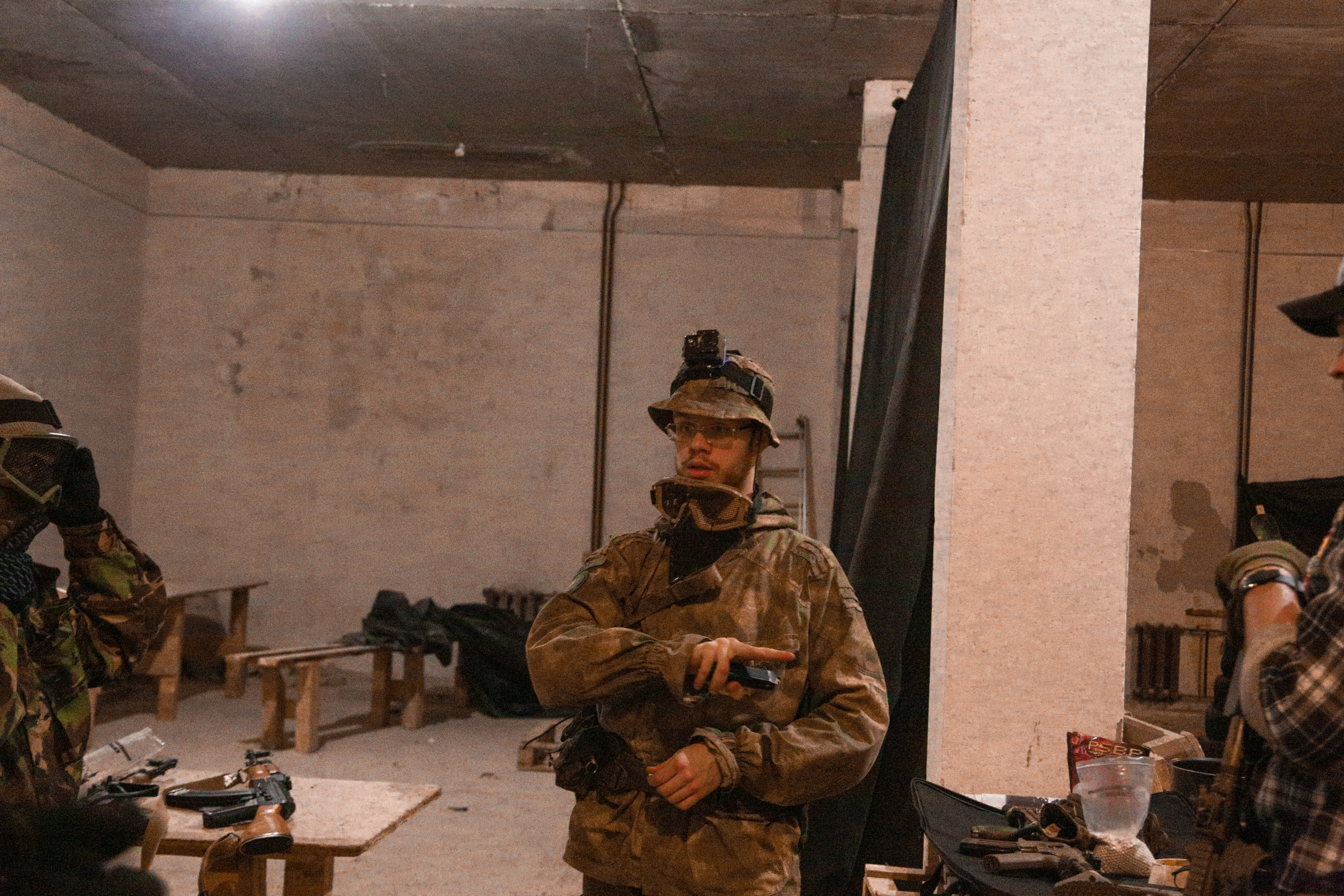 Страйкбол. Фотограф Никита Попов в Перми. Фотограф Пермь. Фотосессия в фотостудии Перми и на свежем воздухе