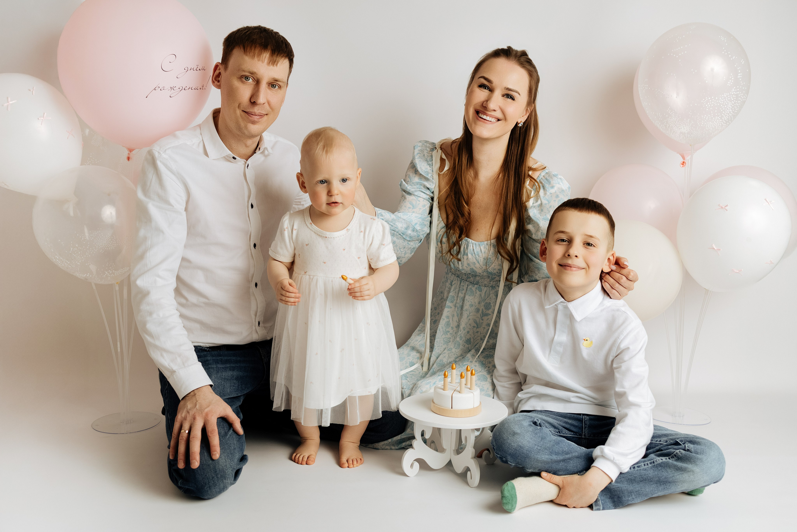 Кира 1 год. Фотограф новорожденных в Санкт-Петербурге Екатерина Иванова