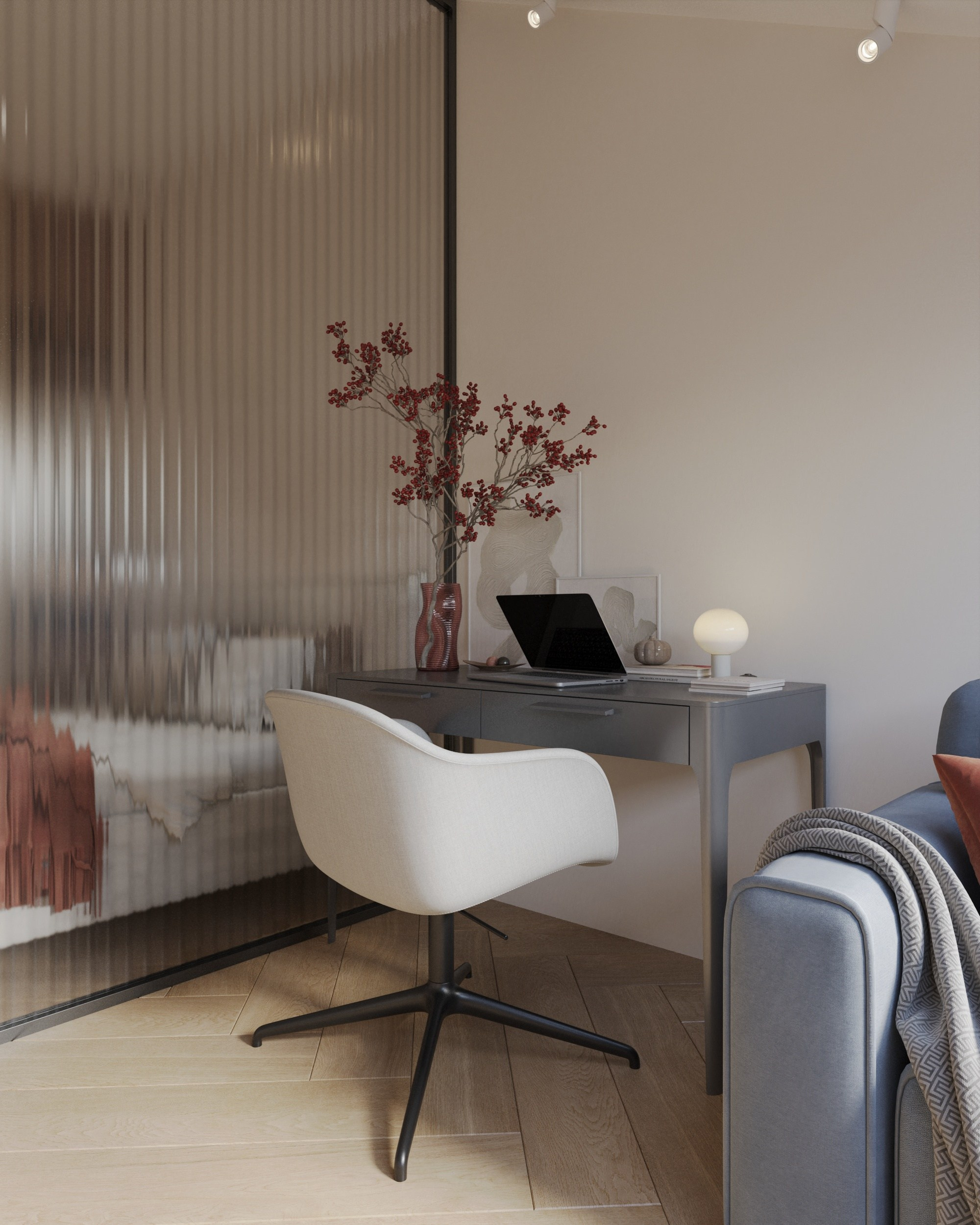 Дизайн-проект Лучезарный-2 г.Геленджик. Дизайн интерьеров, 3D визуализации