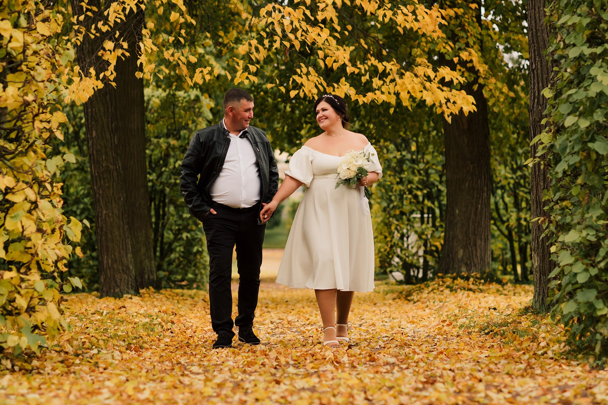 Анна и Сергей. Осень в Пушкине. Семейный и Свадебный фотограф. Санкт-Петербург. Пушкин