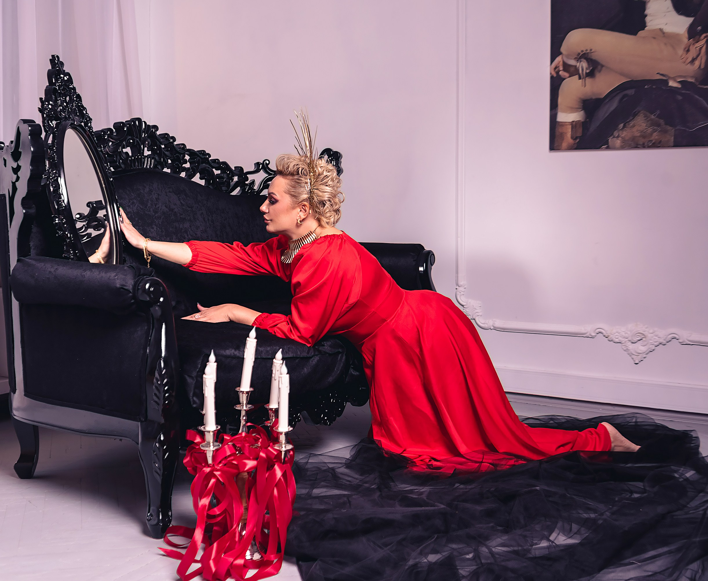 ЛЕДИ GАдалка. Фотограф Тула творческие фотосессии недорого Ольга Ромашина