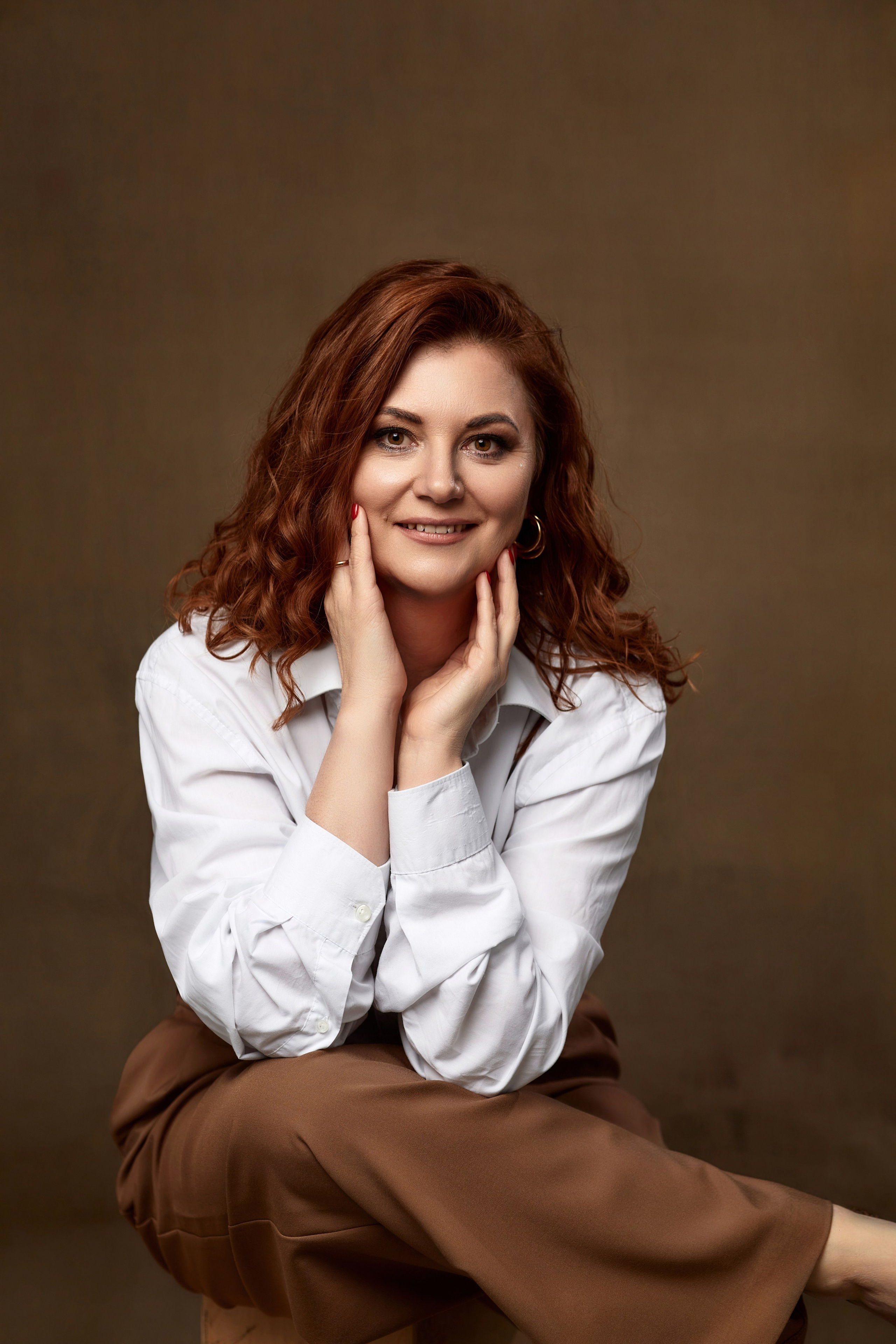 Портретная фотосессия на холстах. Фотограф в Минске Анна Кучинская