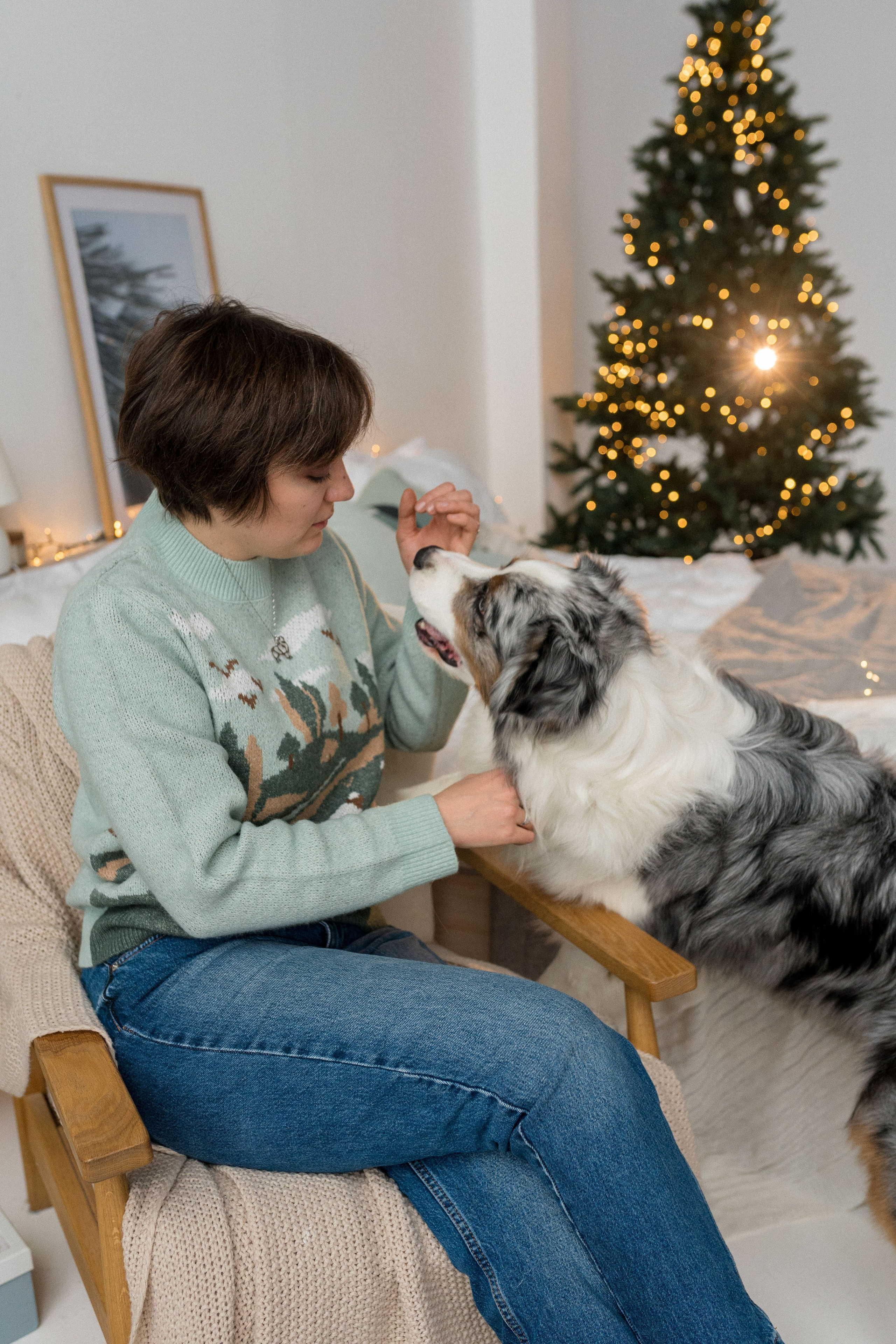 Новогоднее студия. Свадебный фотограф в Москве Анна Полушина