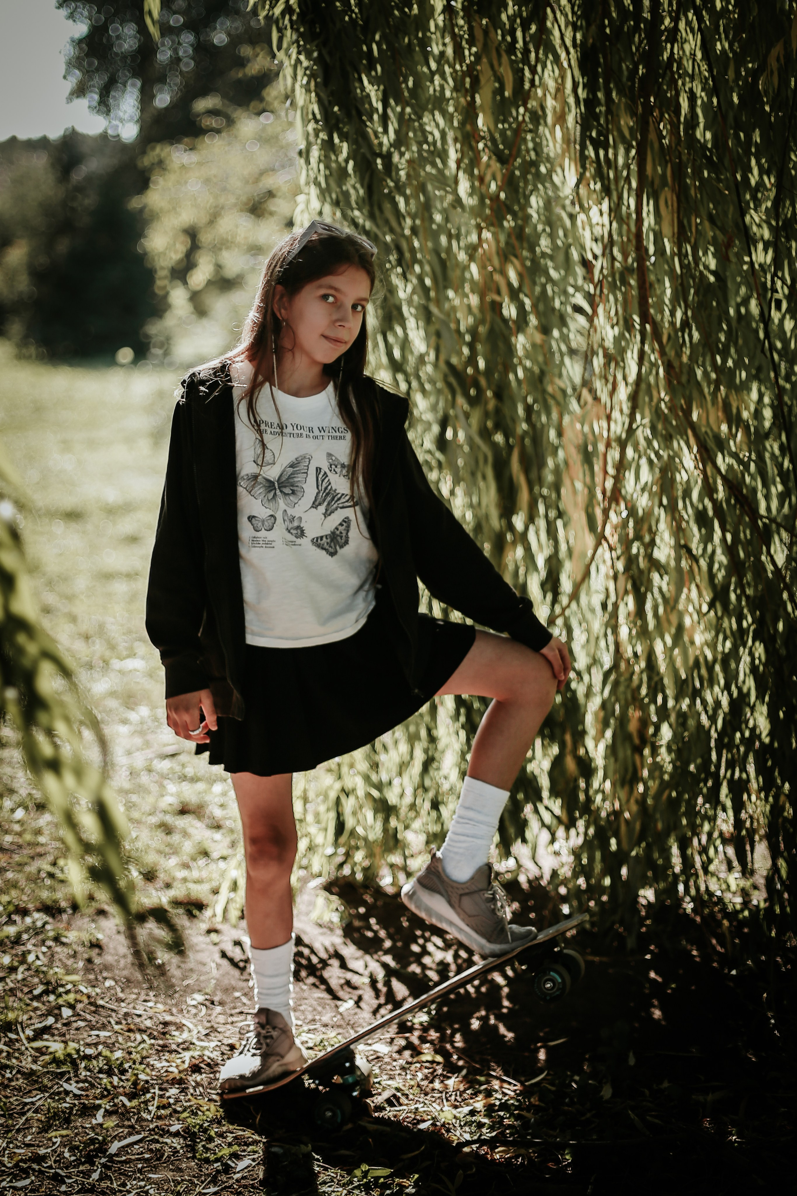 Гульшат и Агния в БотСаду. Антонина Морозова, профессиональный семейный фотограф видеограф