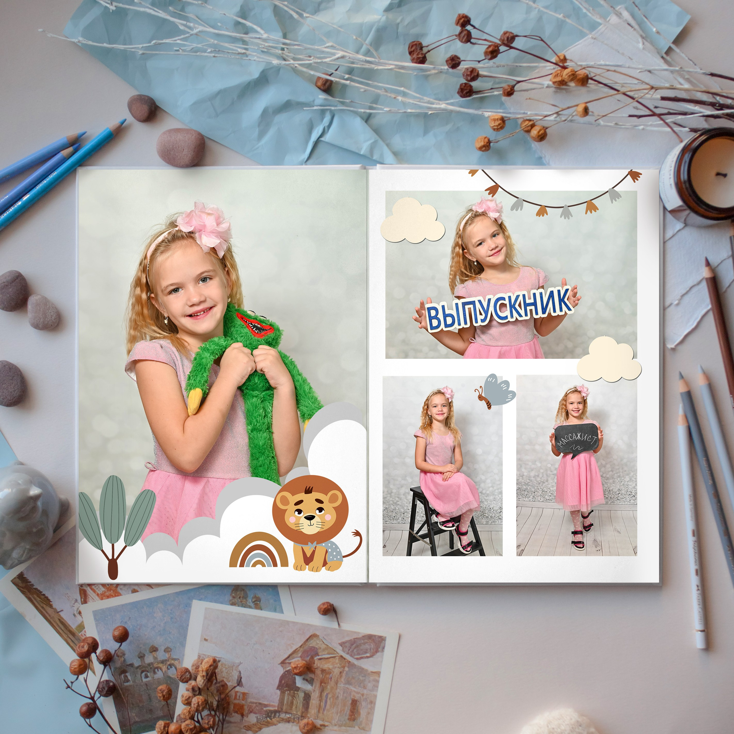 Дизайны для детского сада. Выпускные альбомы для детских садов Санкт-Петербург
