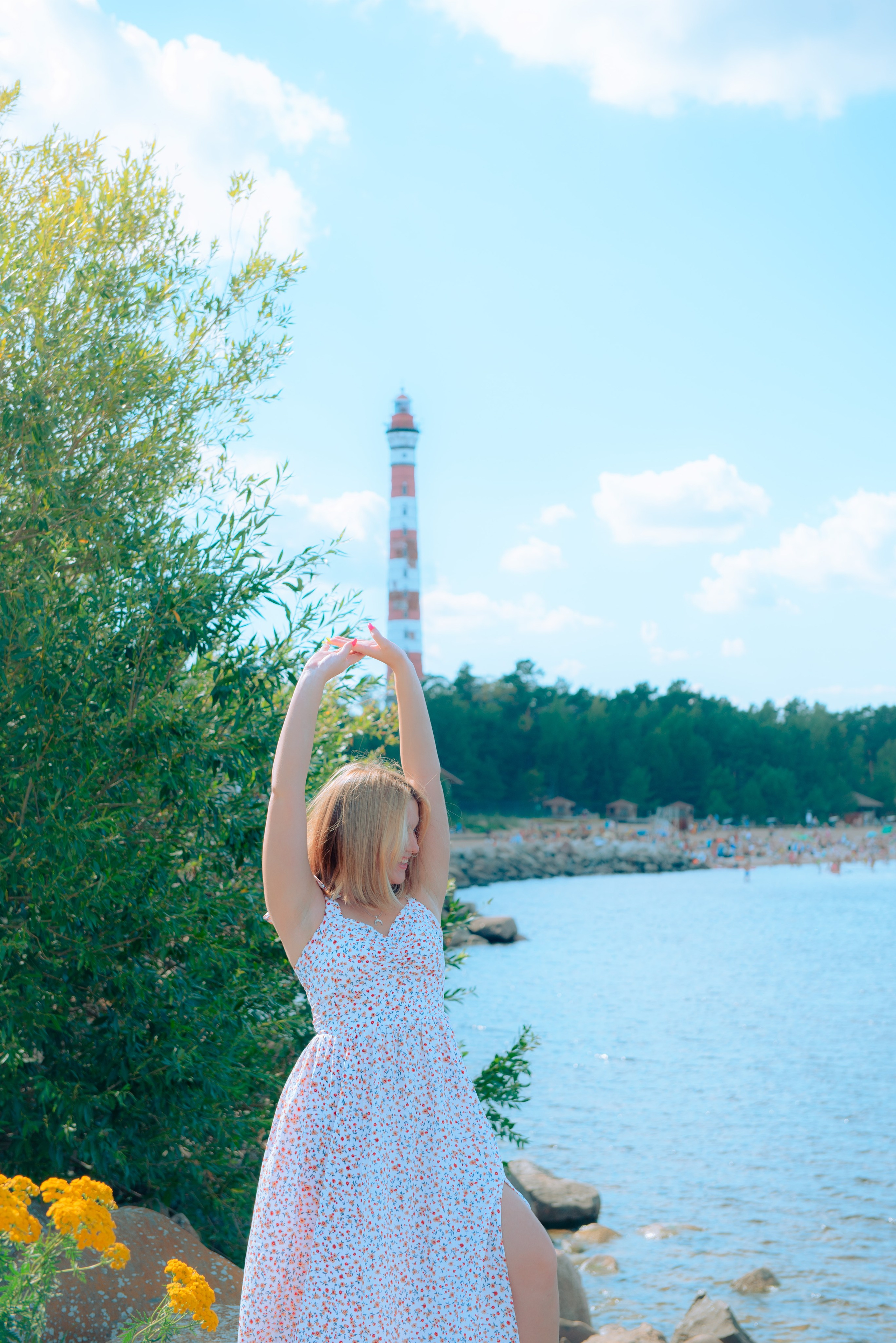 Маяк на Ладоге фотосессия