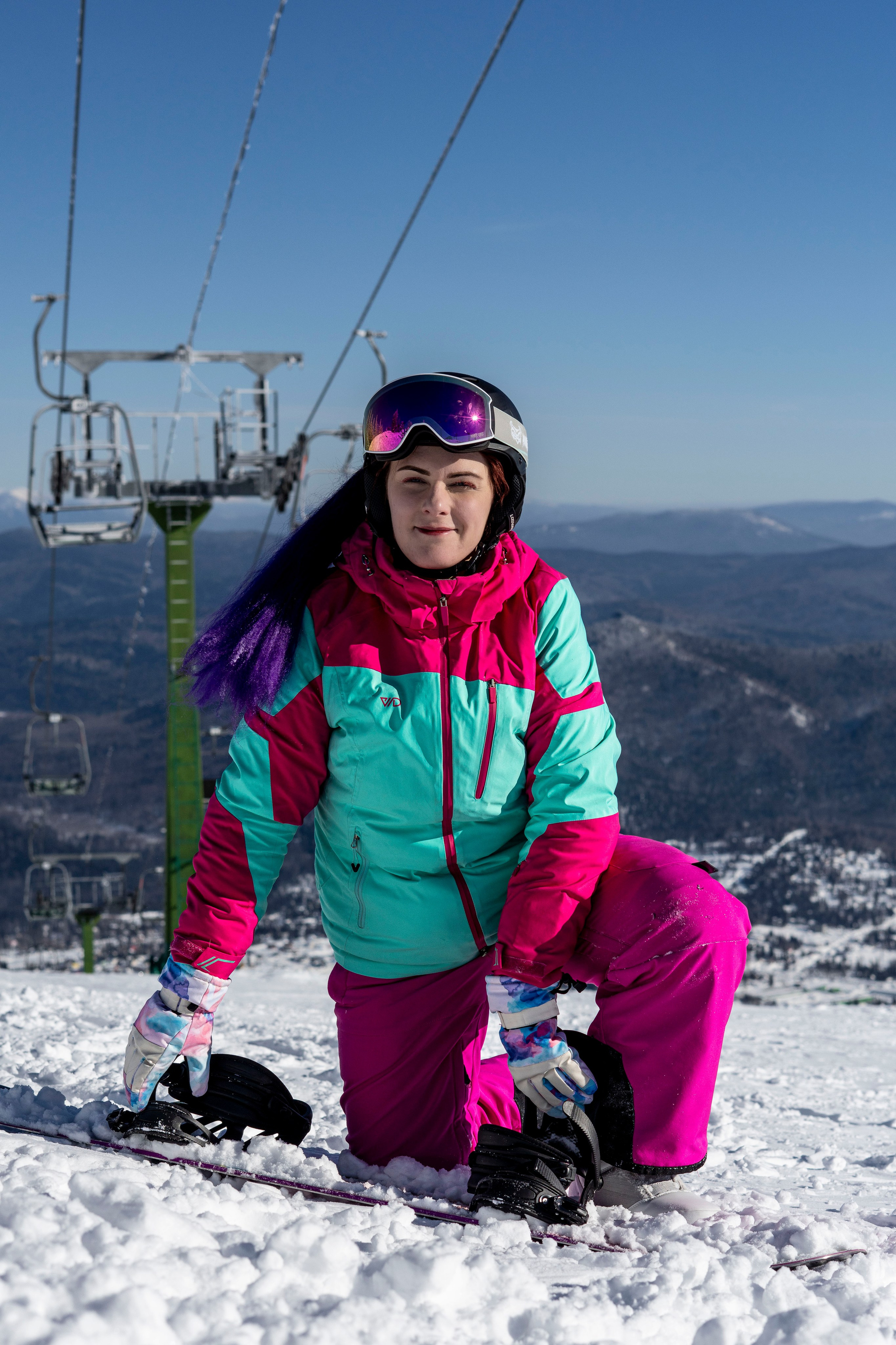 Фотосессия на вершине. Анастасия Паршукова — фотограф Шерегеш Новосибирск