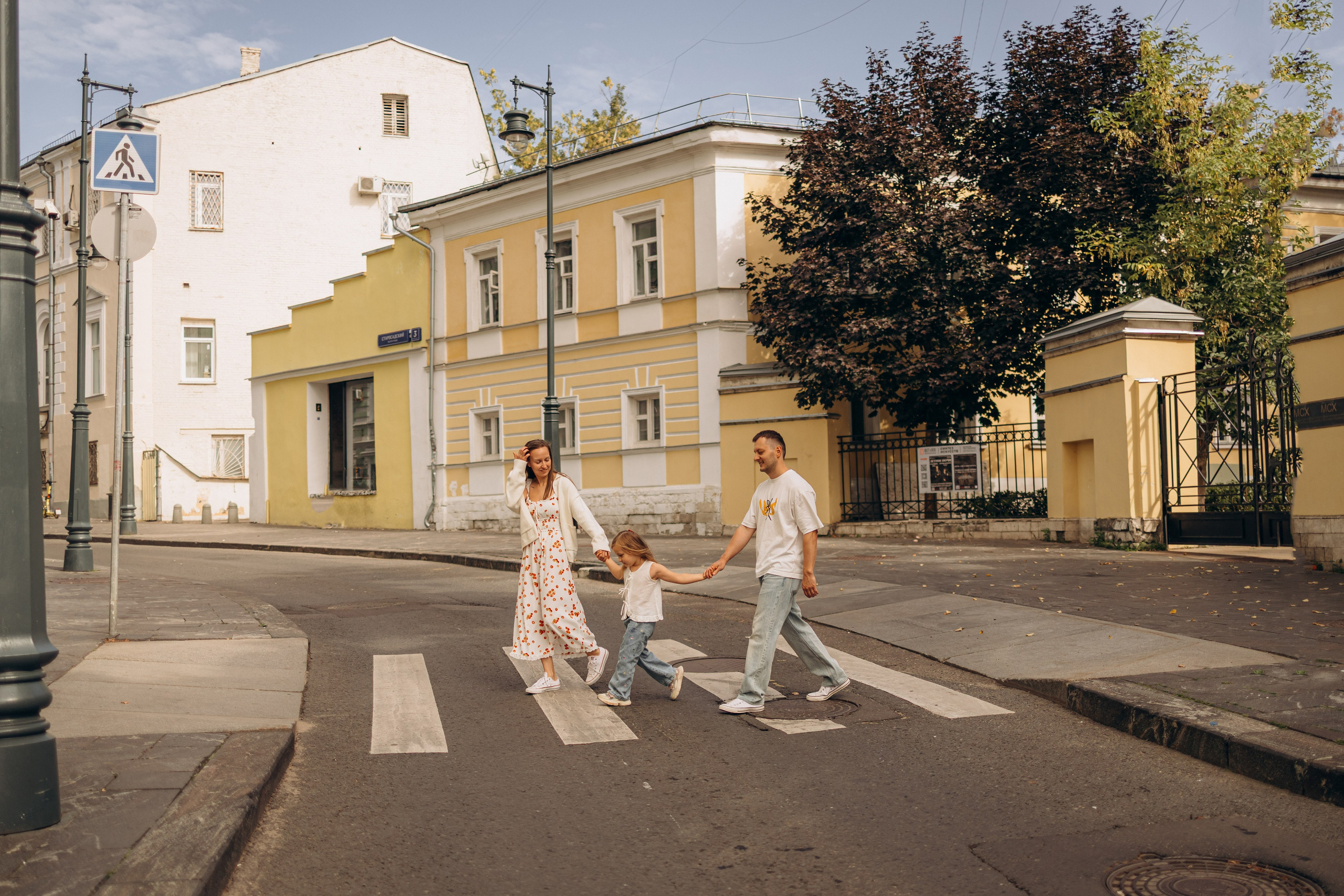 Ольга, Федор и Аглая. Семейный фотограф В Москве Александра Дейкун