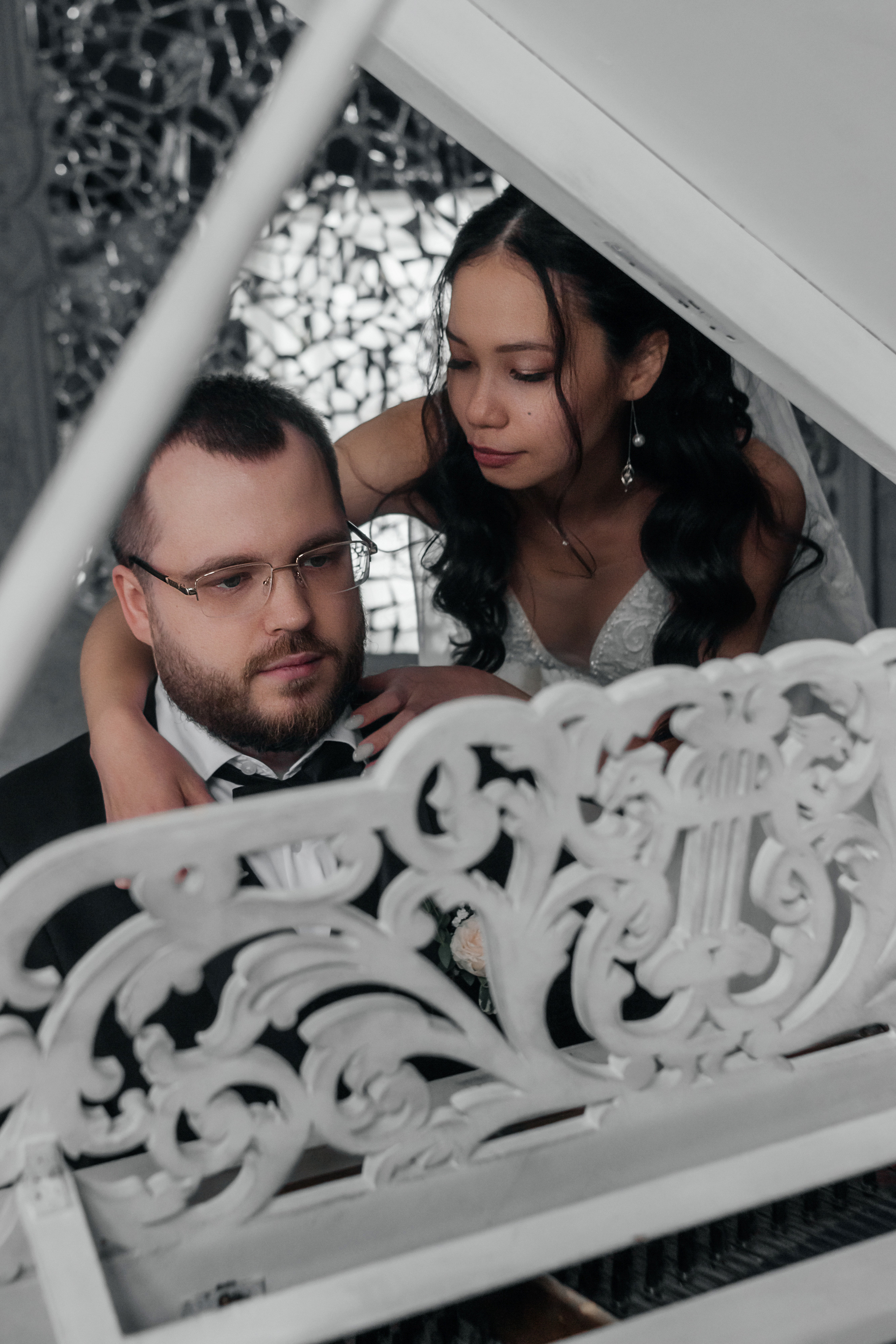 Свадебная прогулка в фотостудии Акт первый и регистрация брака в Автозаводском Доме Бракосочетания. Свадебный фотограф и фотограф Love-Store в Нижнем Новгороде Анастасия