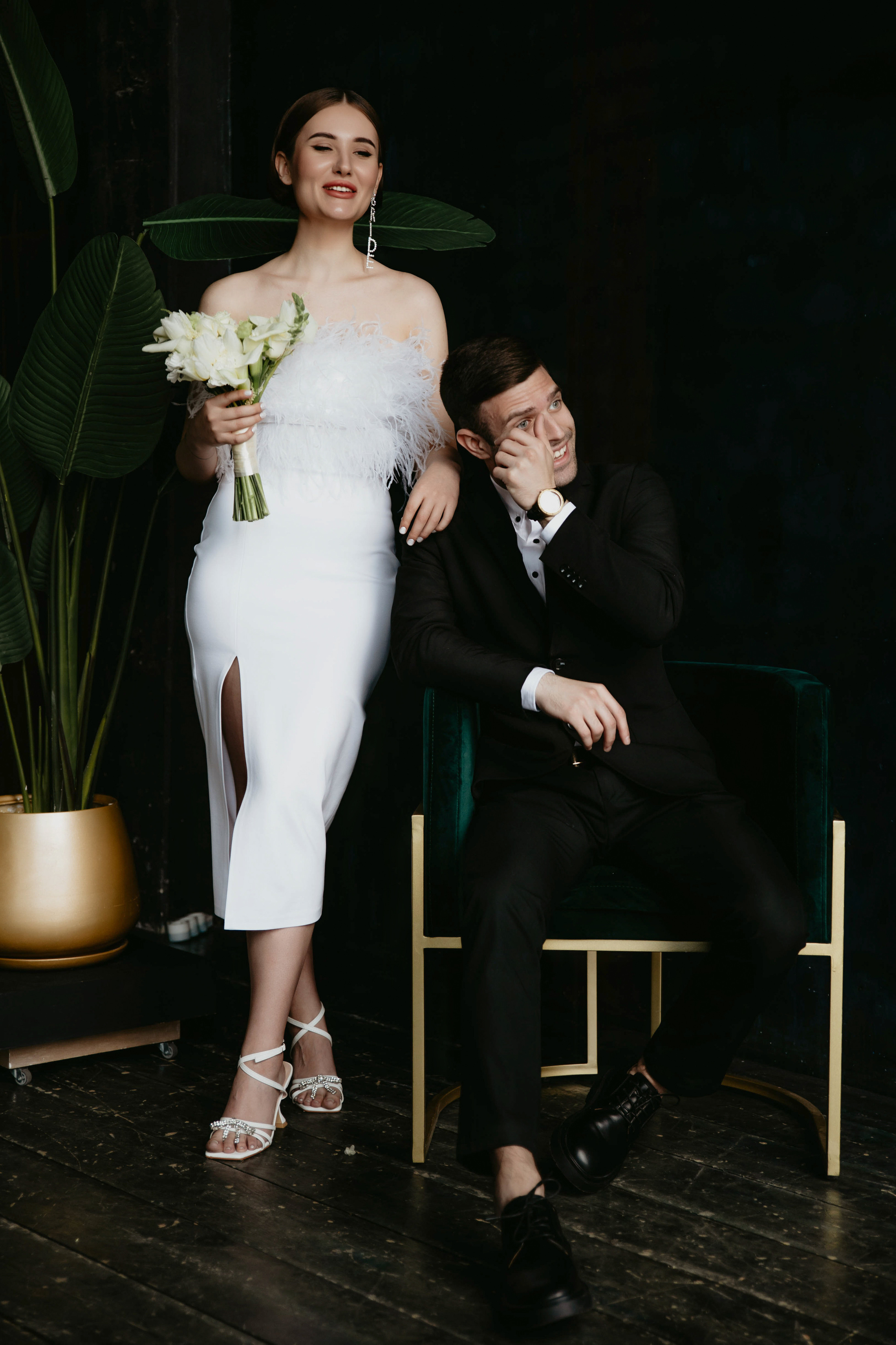 Свадебное love story в студии. Фотограф в Москве и любой точке земного шара Алёна Вялова (Чулкова)