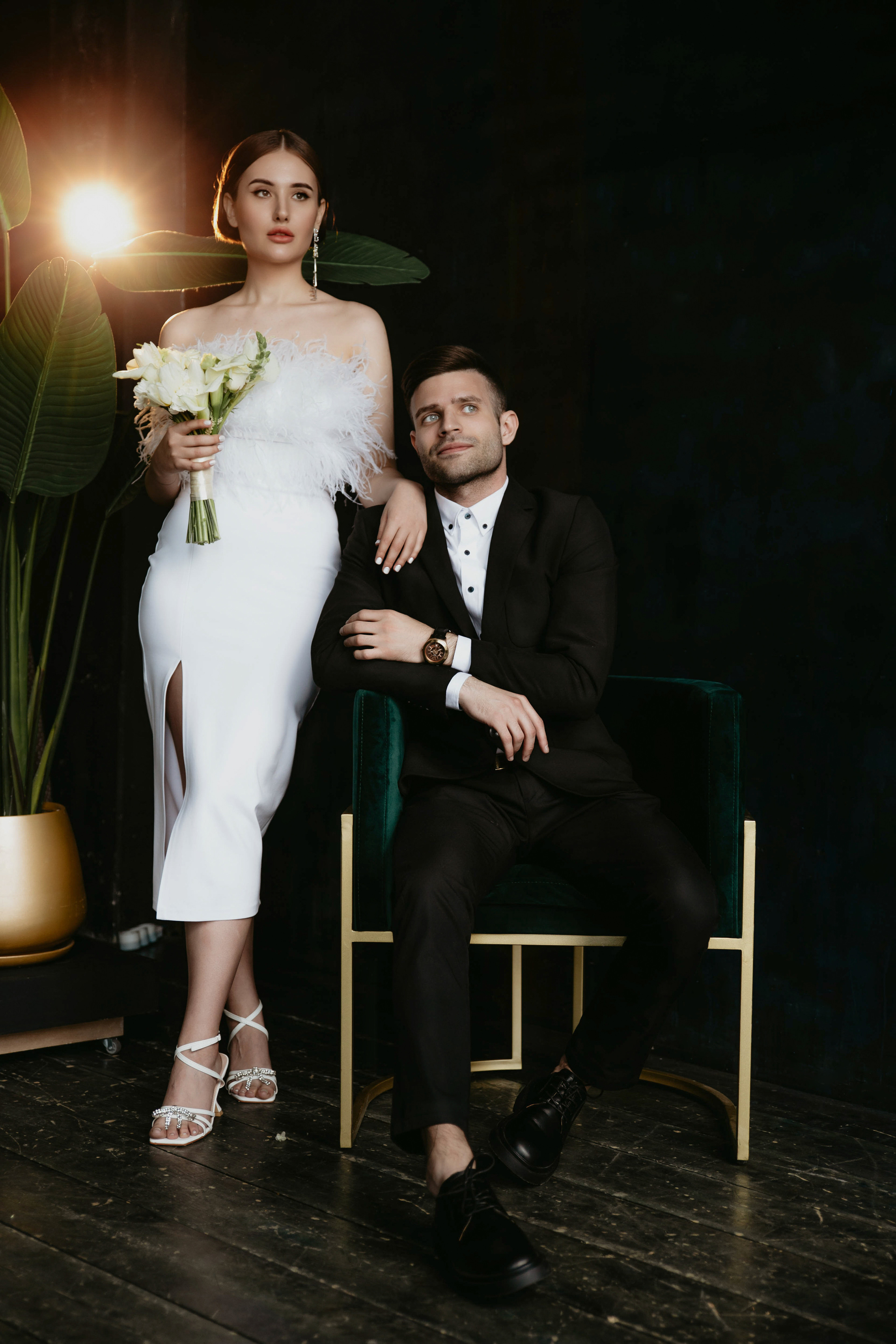 Свадебное love story в студии. Фотограф в Москве и любой точке земного шара Алёна Вялова (Чулкова)