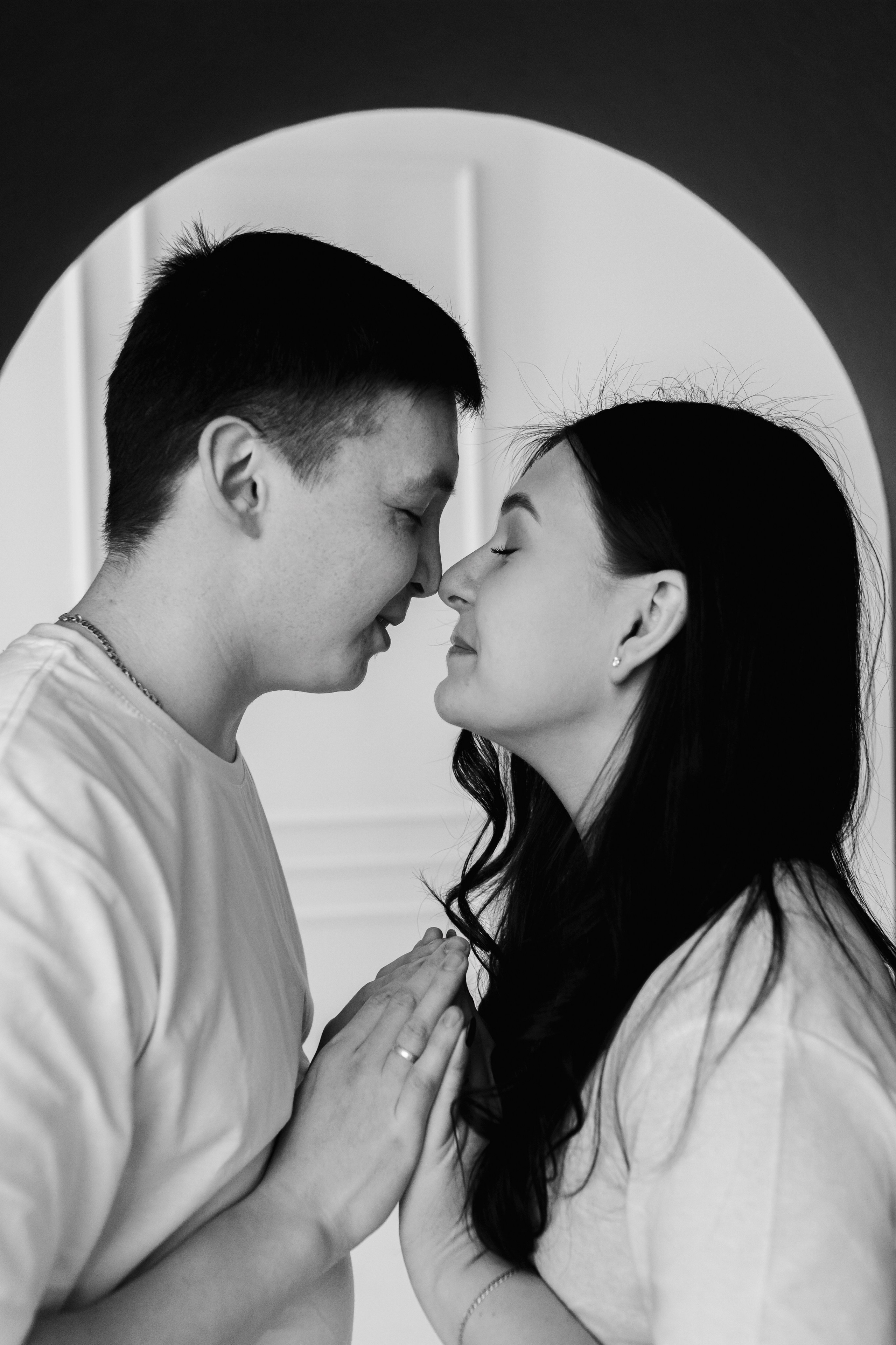 Фотосессия в студии для Дениса Ульяны и Киры. Фотограф Каримов Виктор