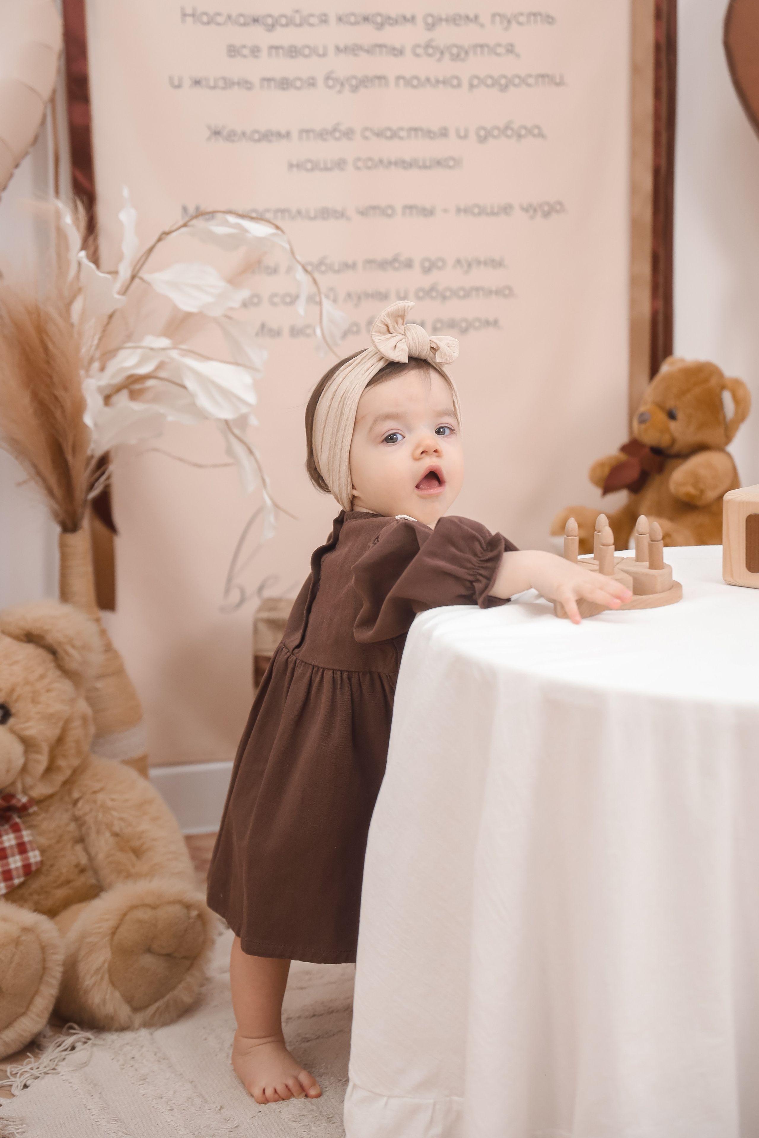 1й Годик Асият. Детский и Семейный фотограф в Санкт-Петербурге. Детская Фотостудия «FAMILY STORY»